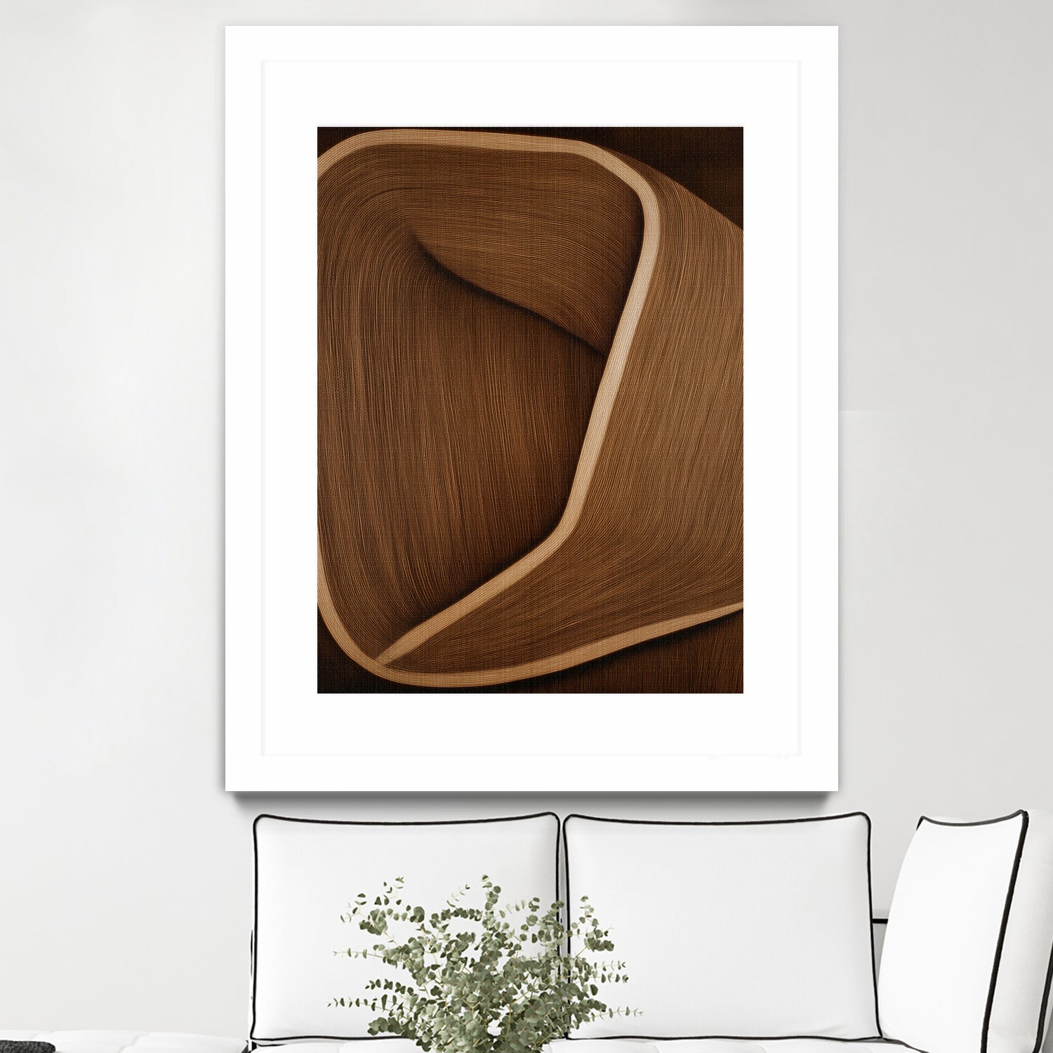 Caramel lines II by Alma on GIANT ART - 6223 photography