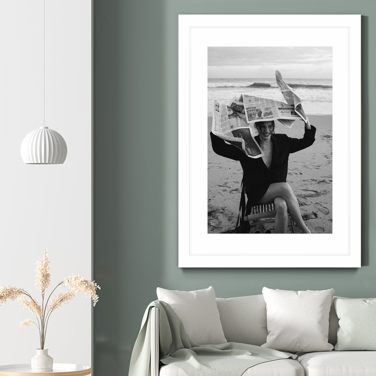 ALEX by Samuel Sleziak on GIANT ART - woman black and white woman