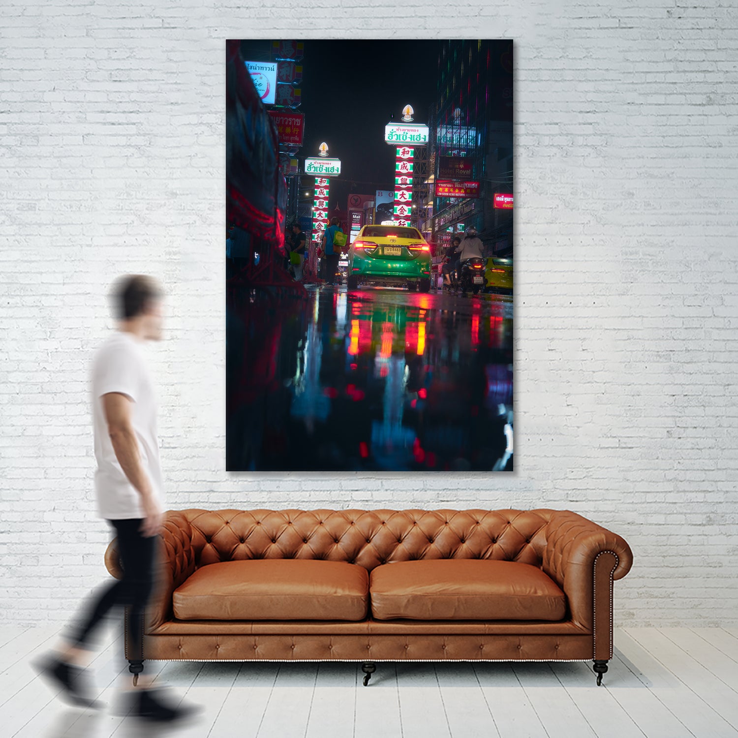 Bangkok from Shadows by Javier de la on GIANT ART - photography