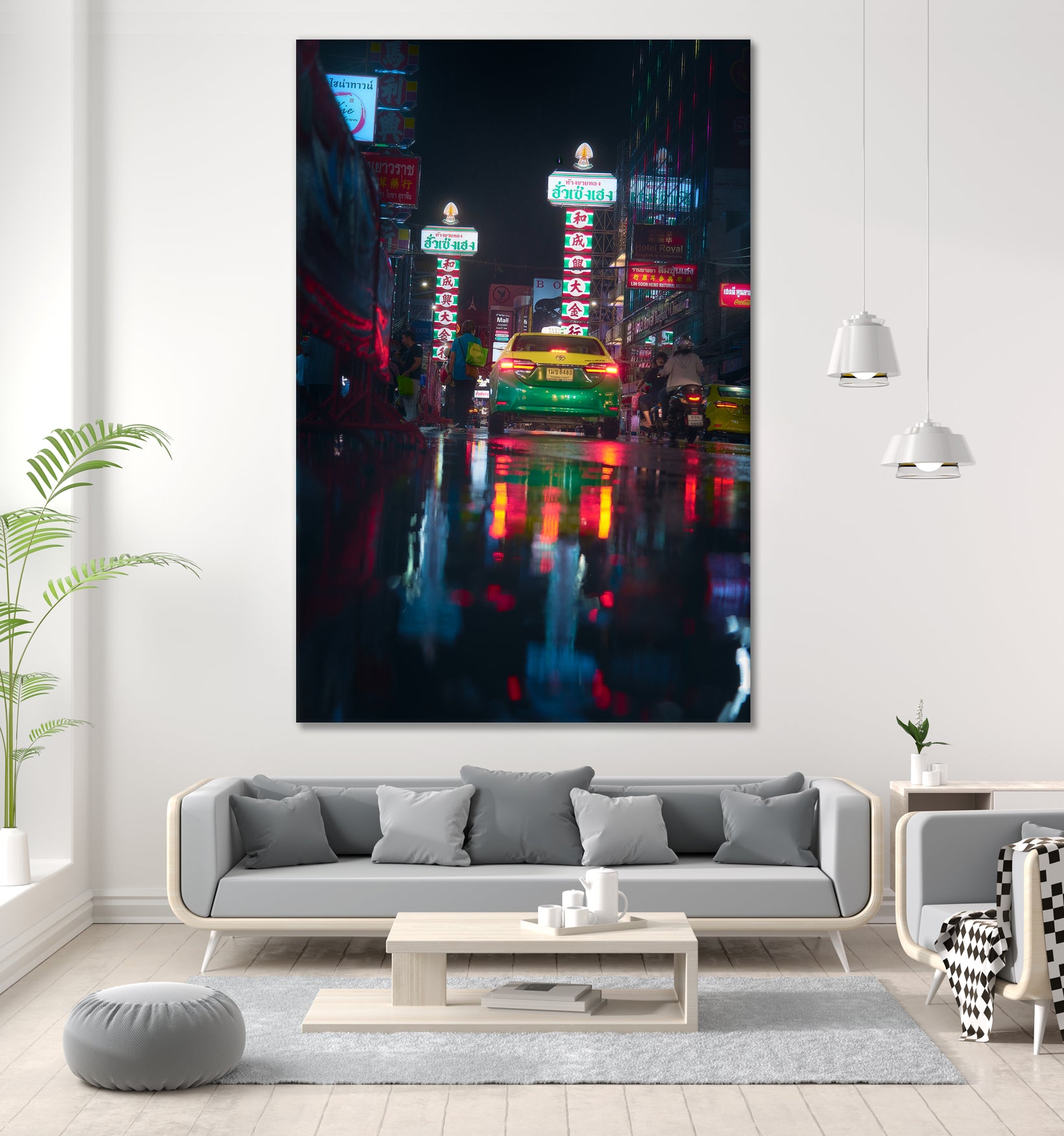 Bangkok from Shadows by Javier de la on GIANT ART - photography