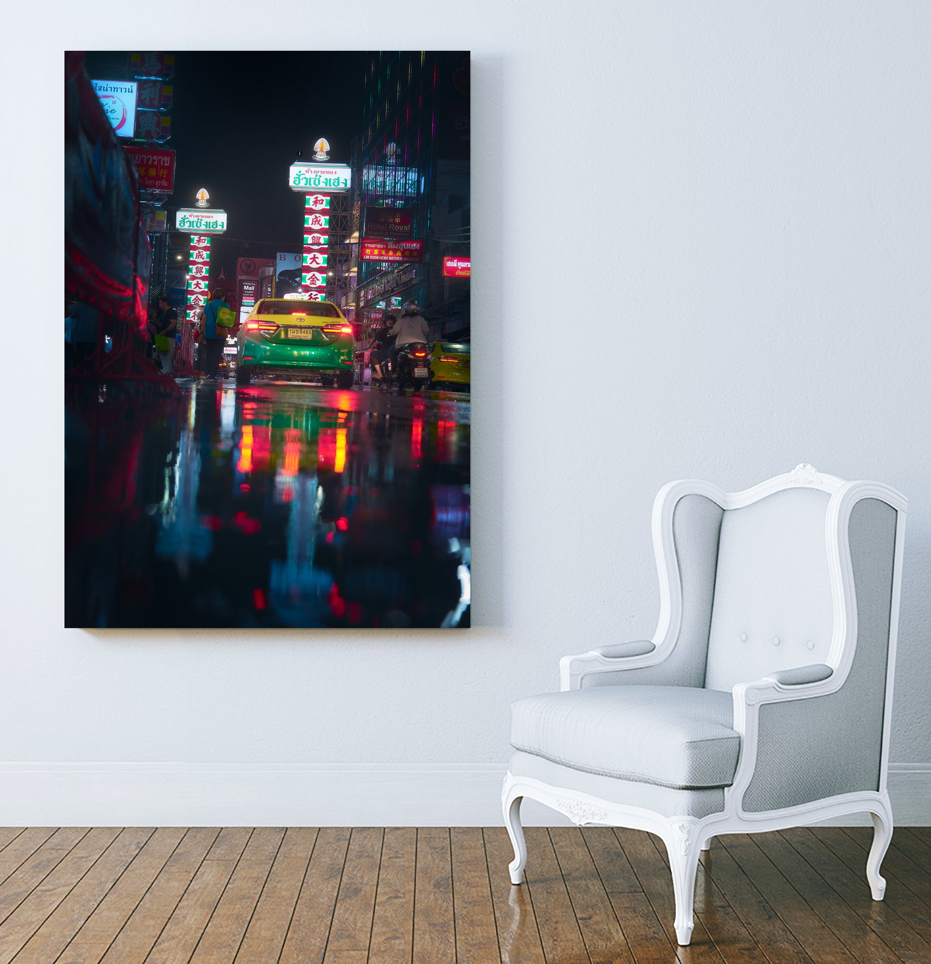 Bangkok from Shadows by Javier de la on GIANT ART - photography