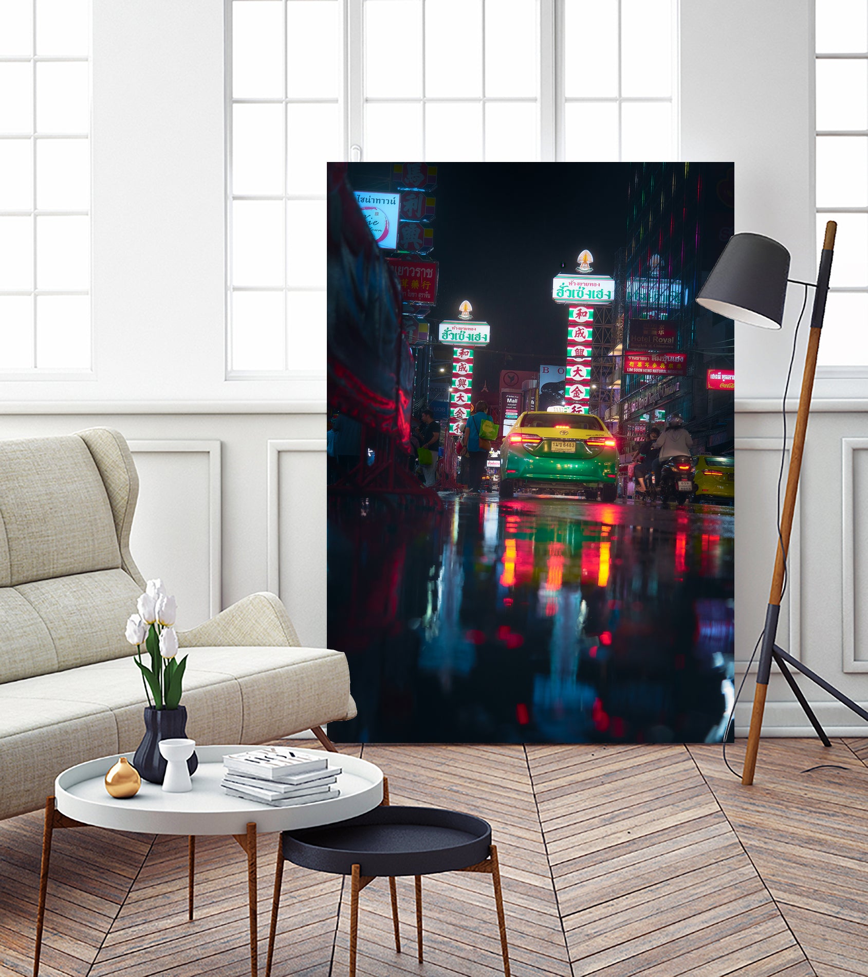 Bangkok from Shadows by Javier de la on GIANT ART - photography