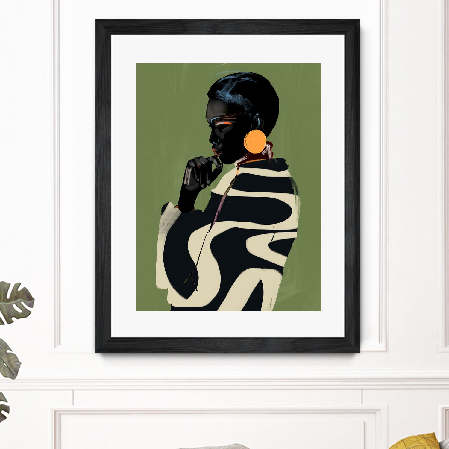 Bold Contemplation by ThingDesign on GIANT ART - illustration modern art