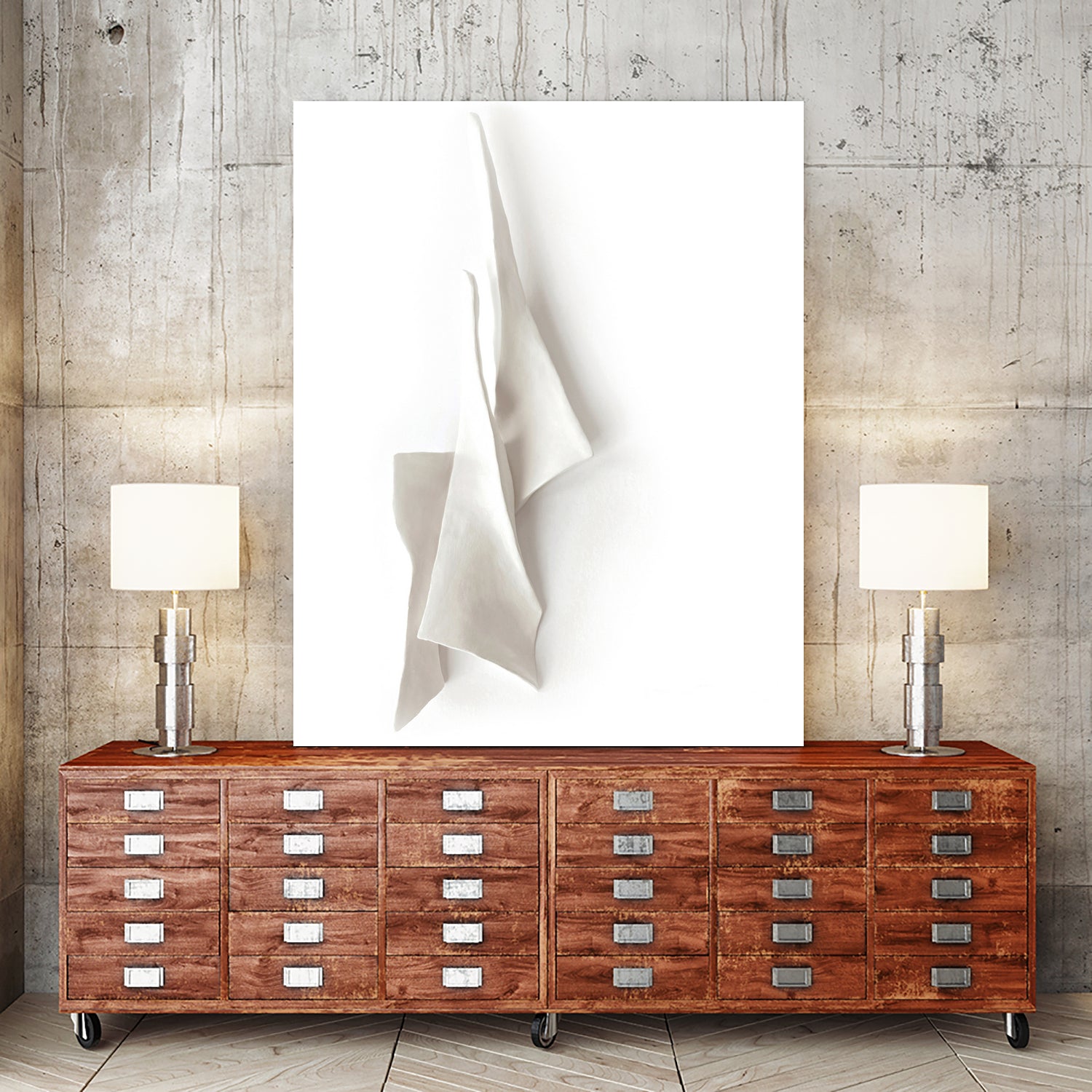 White Elegance by Jenja Braun on GIANT ART - flowers and plants minimalist-art