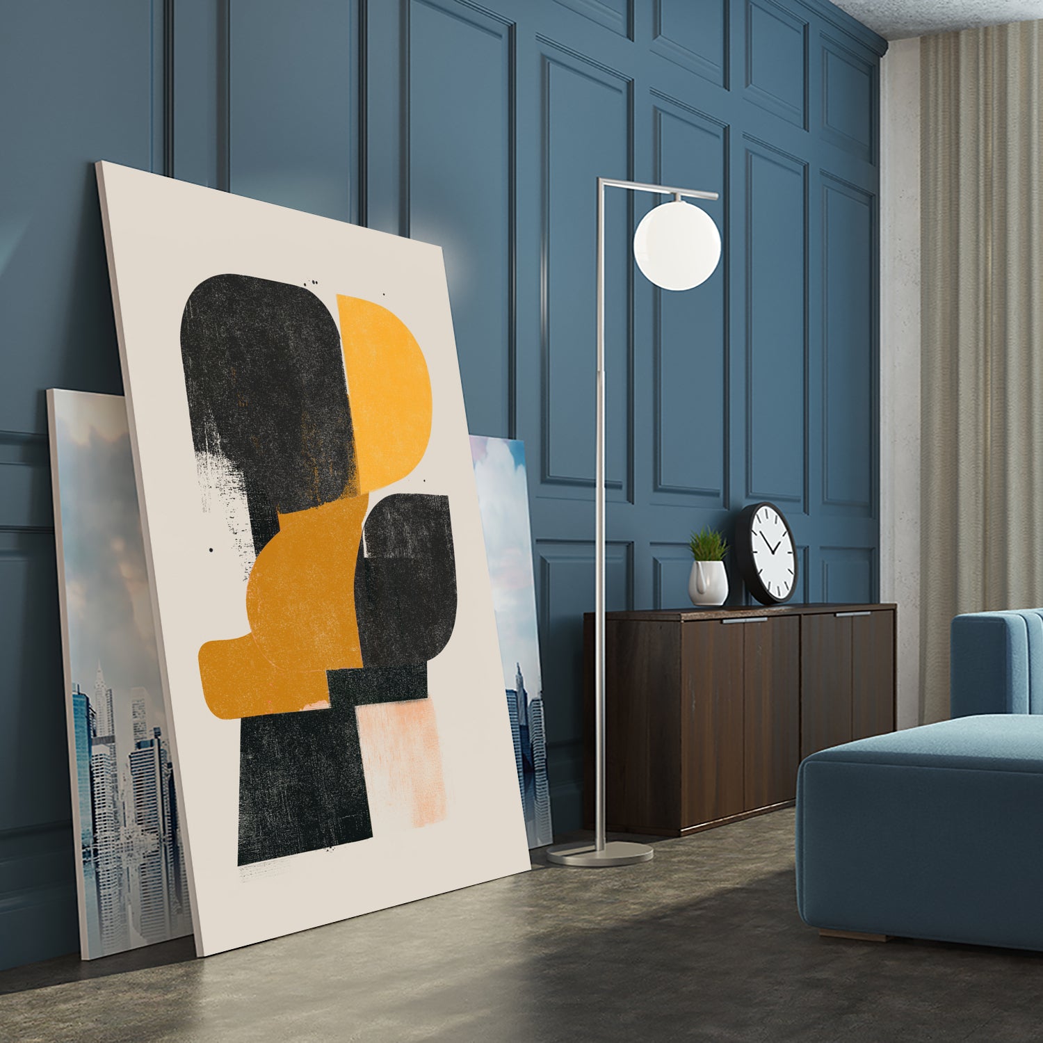 Abstract Shapes No.1 by THE MIUUS STUDIO on GIANT ART - abstract