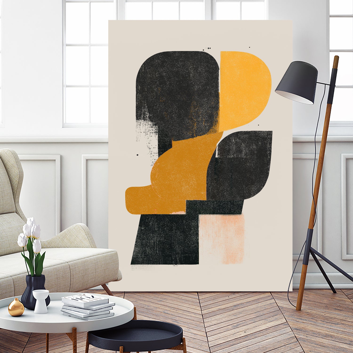 Abstract Shapes No.1 by THE MIUUS STUDIO on GIANT ART - abstract