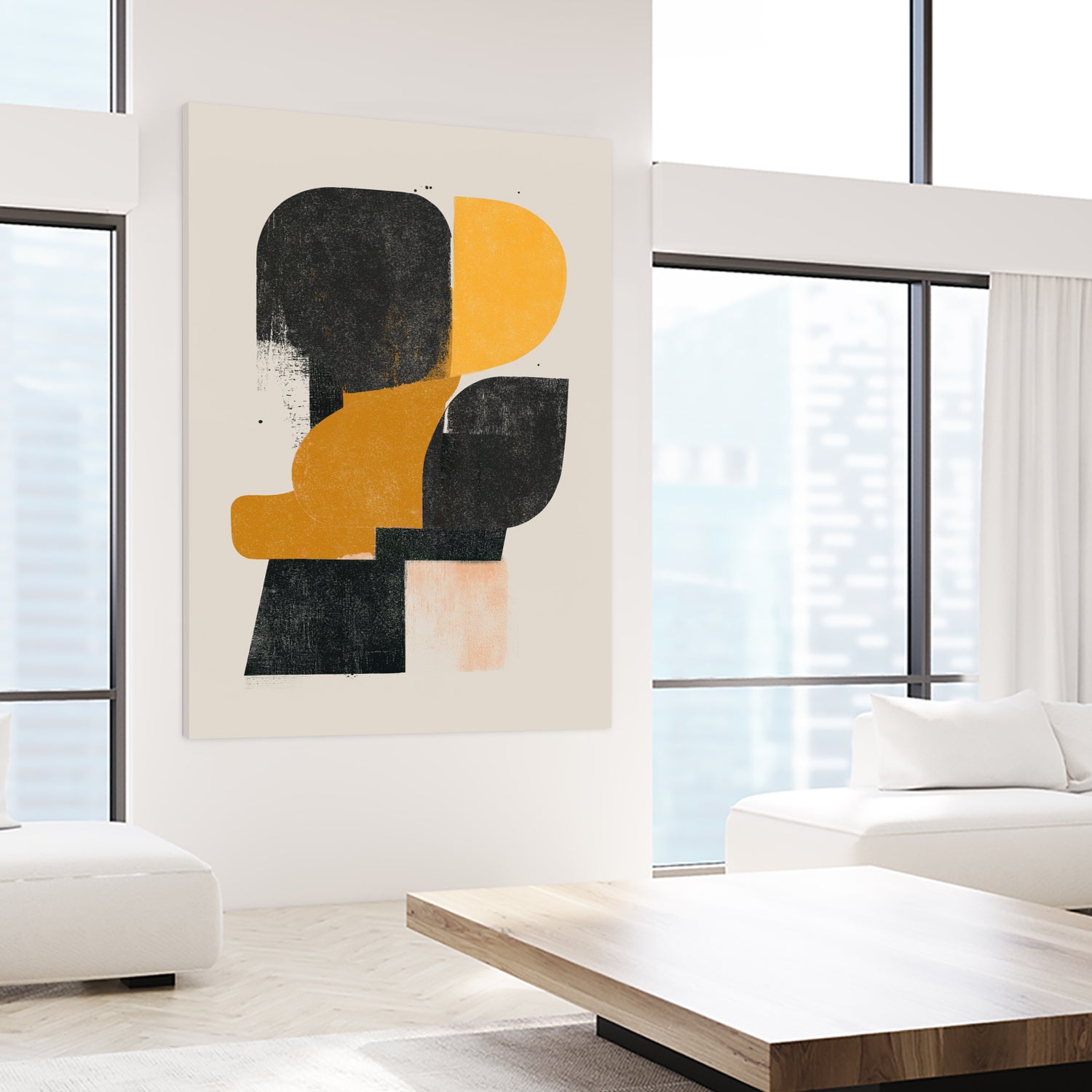 Abstract Shapes No.1 by THE MIUUS STUDIO on GIANT ART - abstract