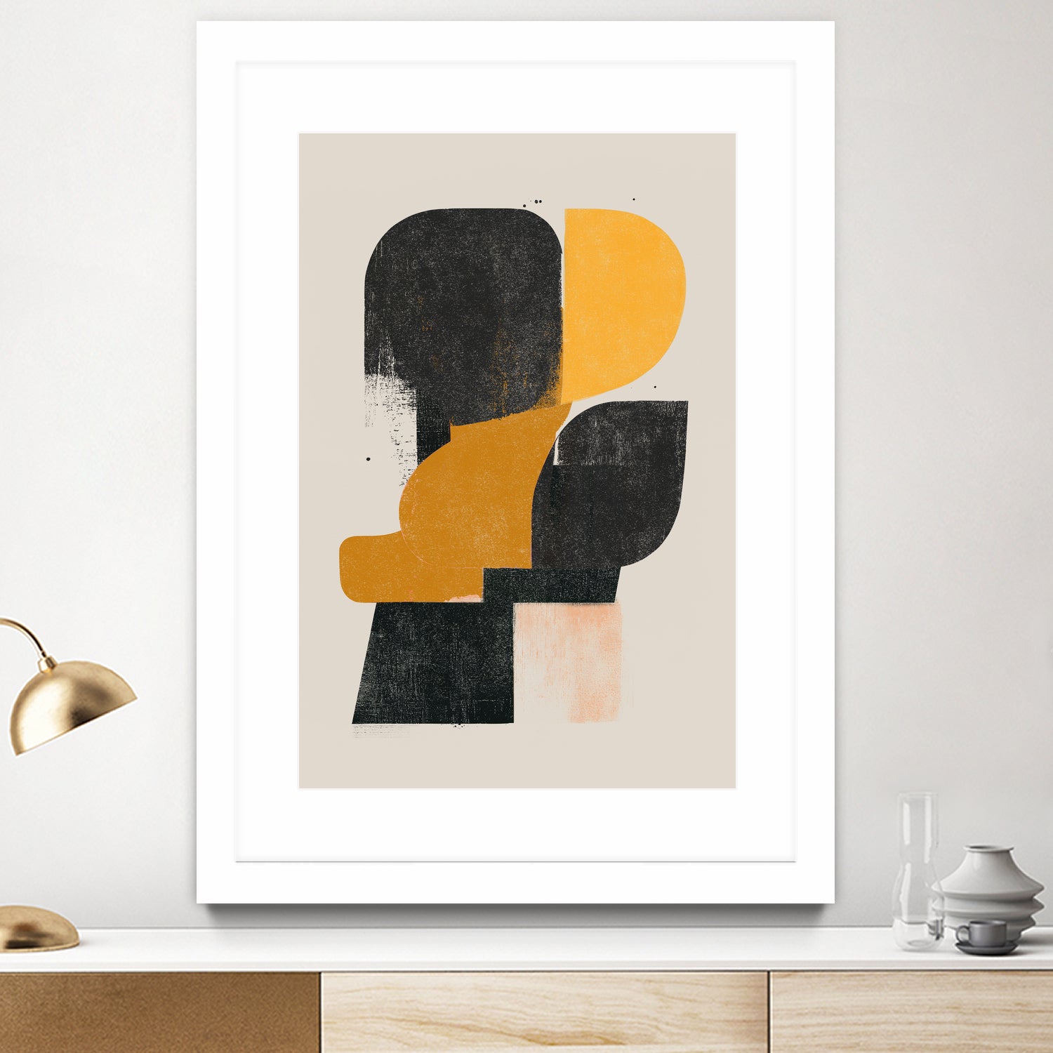 Abstract Shapes No.1 by THE MIUUS STUDIO on GIANT ART - abstract