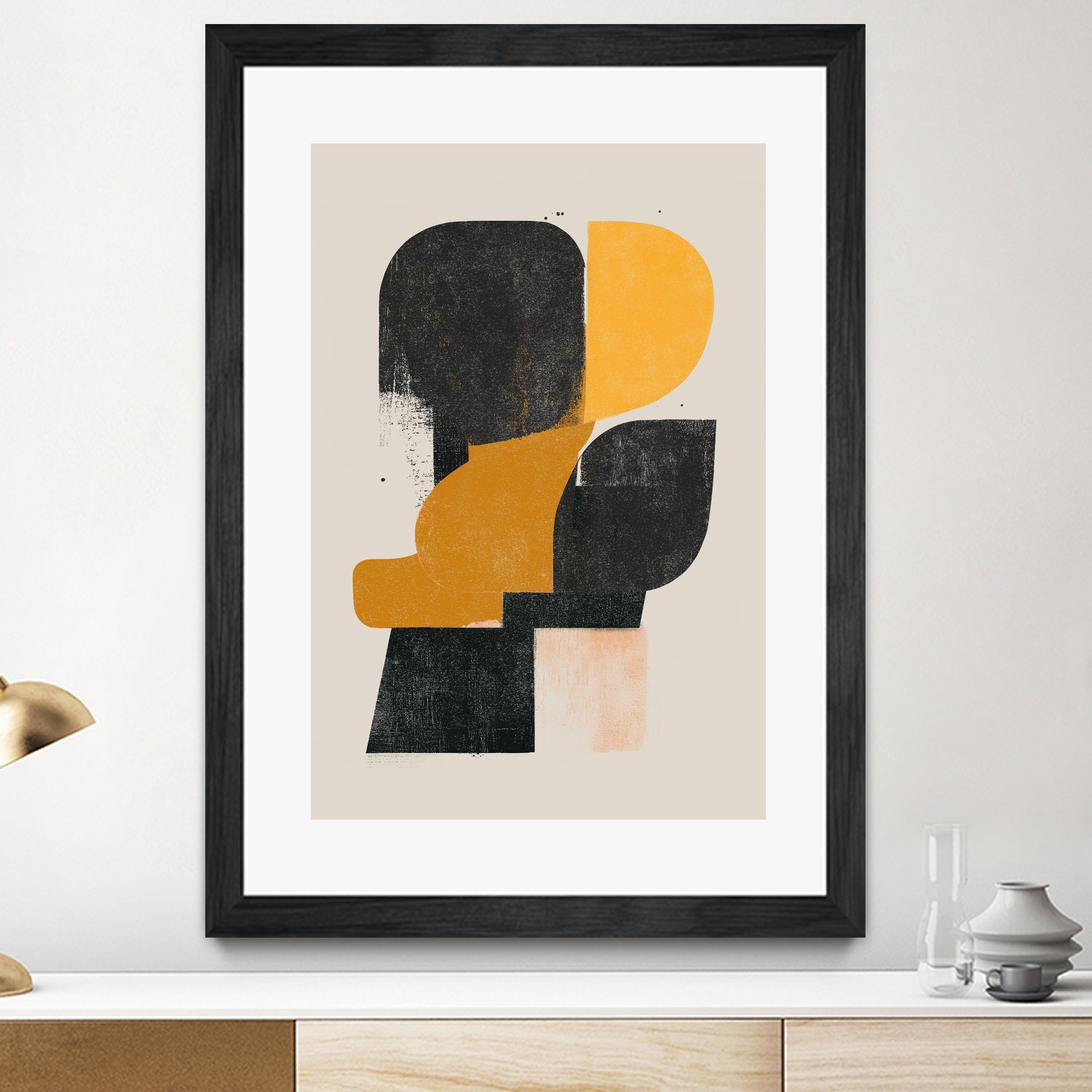 Abstract Shapes No.1 by THE MIUUS STUDIO on GIANT ART - abstract