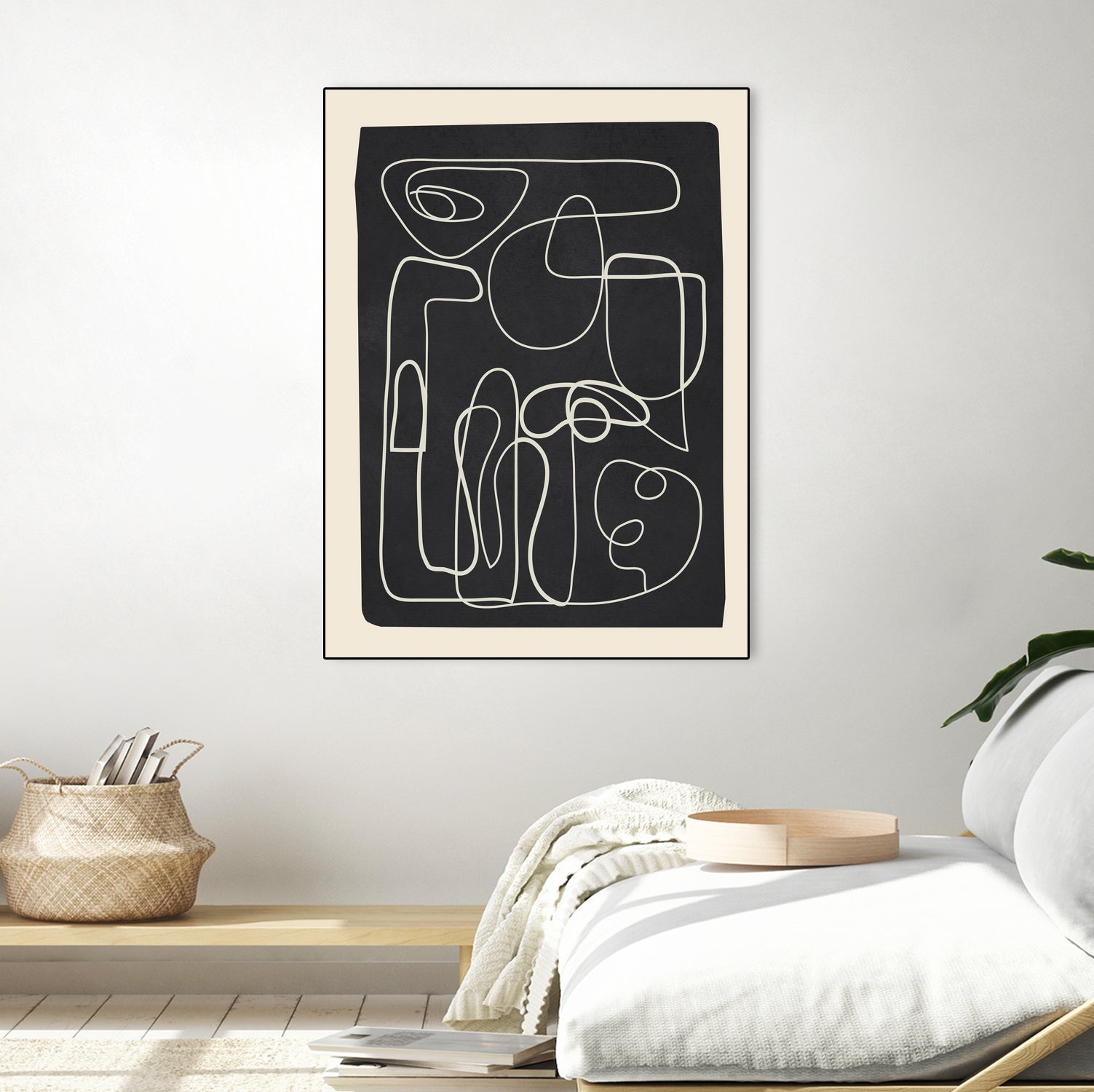 Flowing Lines Maze by City Art on GIANT ART - abstract abstract art print