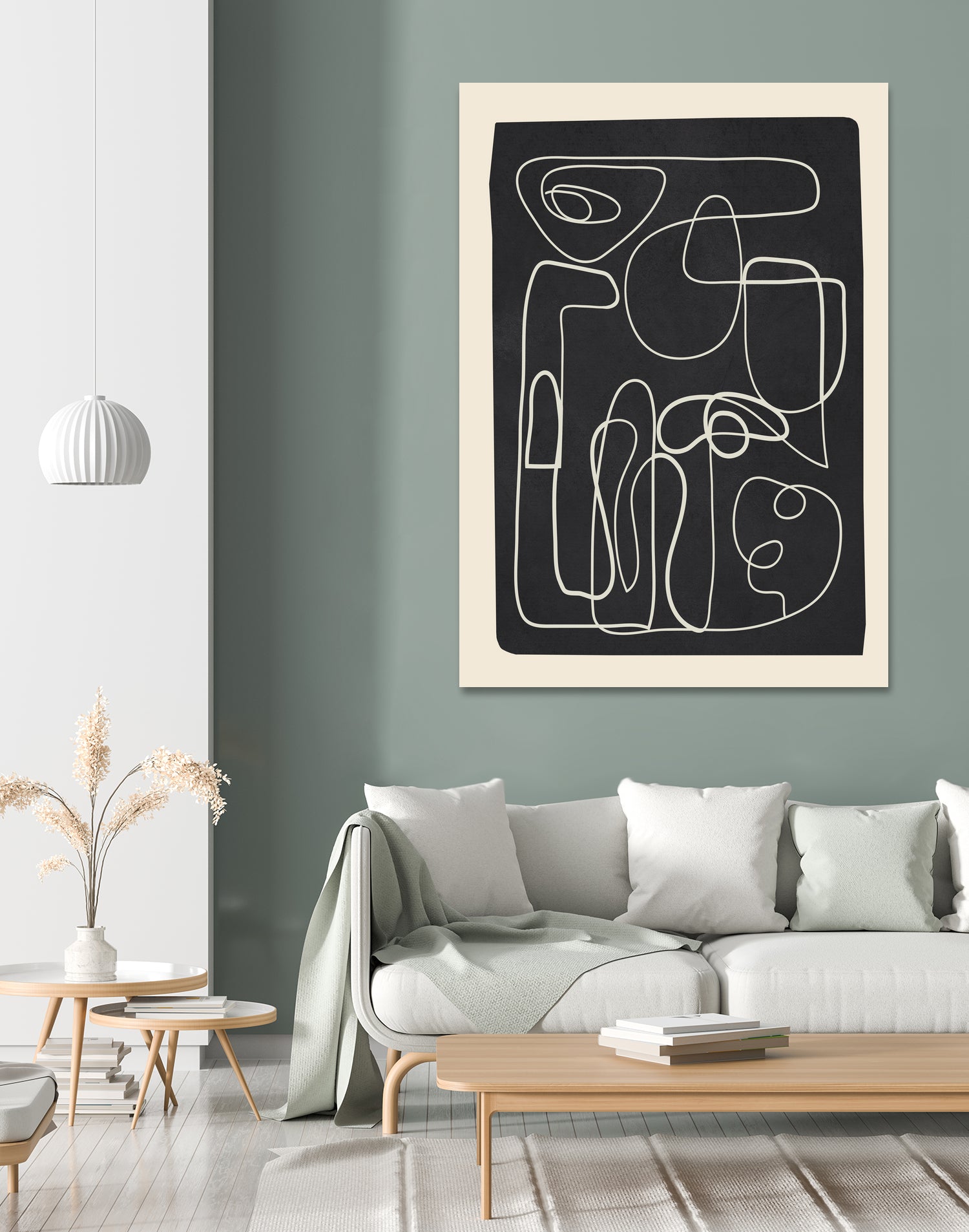 Flowing Lines Maze by City Art on GIANT ART - abstract abstract art print