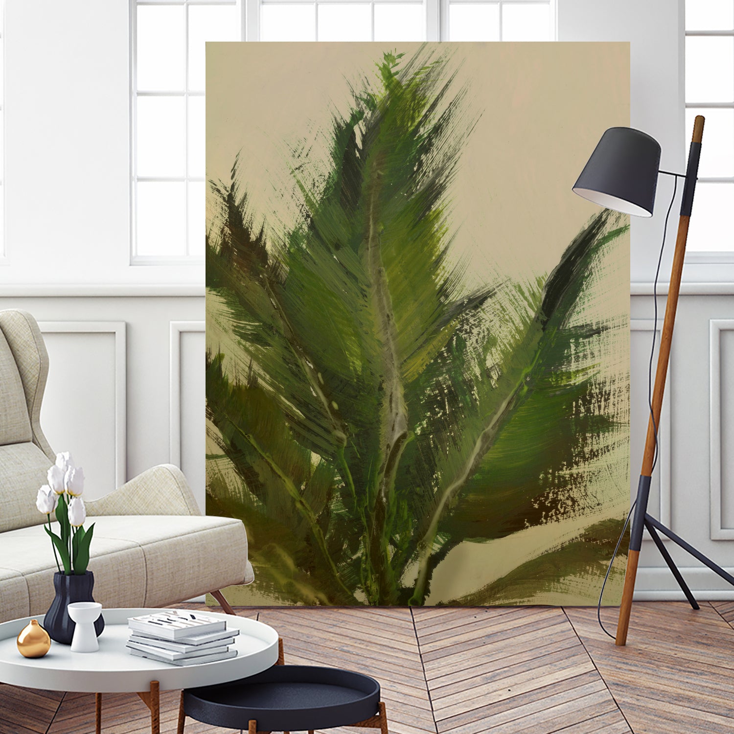 Palm by Dan Hobday on GIANT ART - hiddentropics