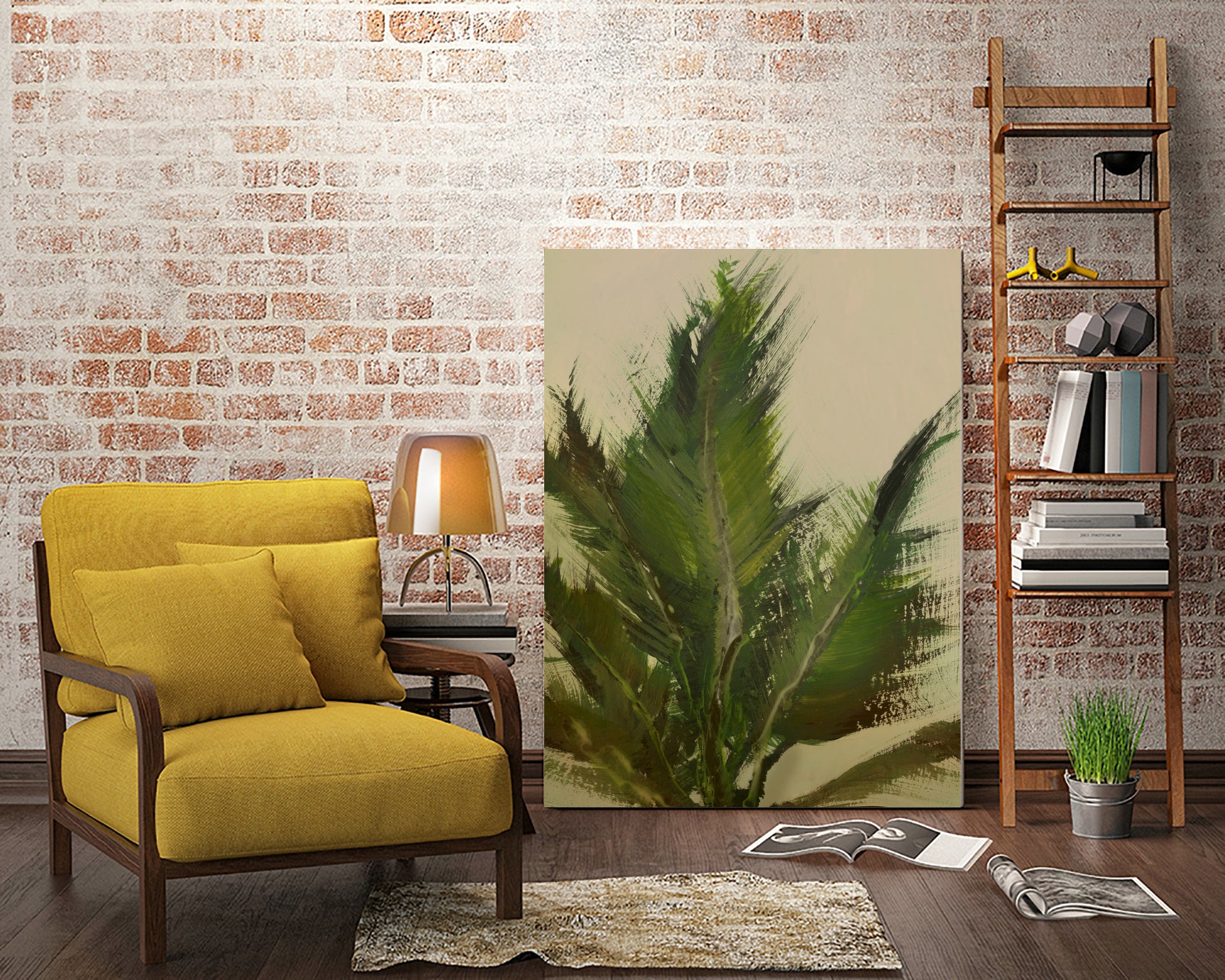 Palm by Dan Hobday on GIANT ART - hiddentropics