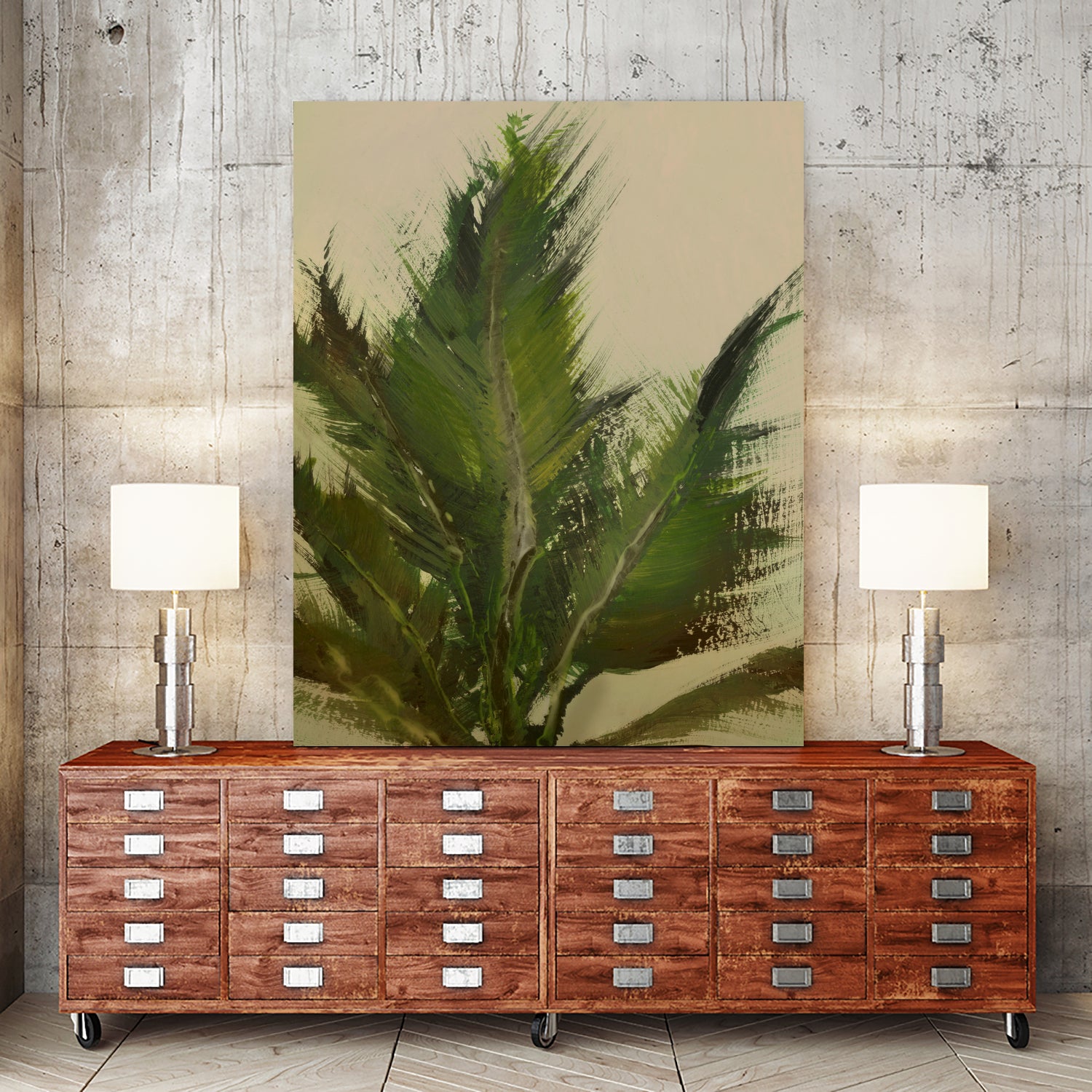 Palm by Dan Hobday on GIANT ART - hiddentropics