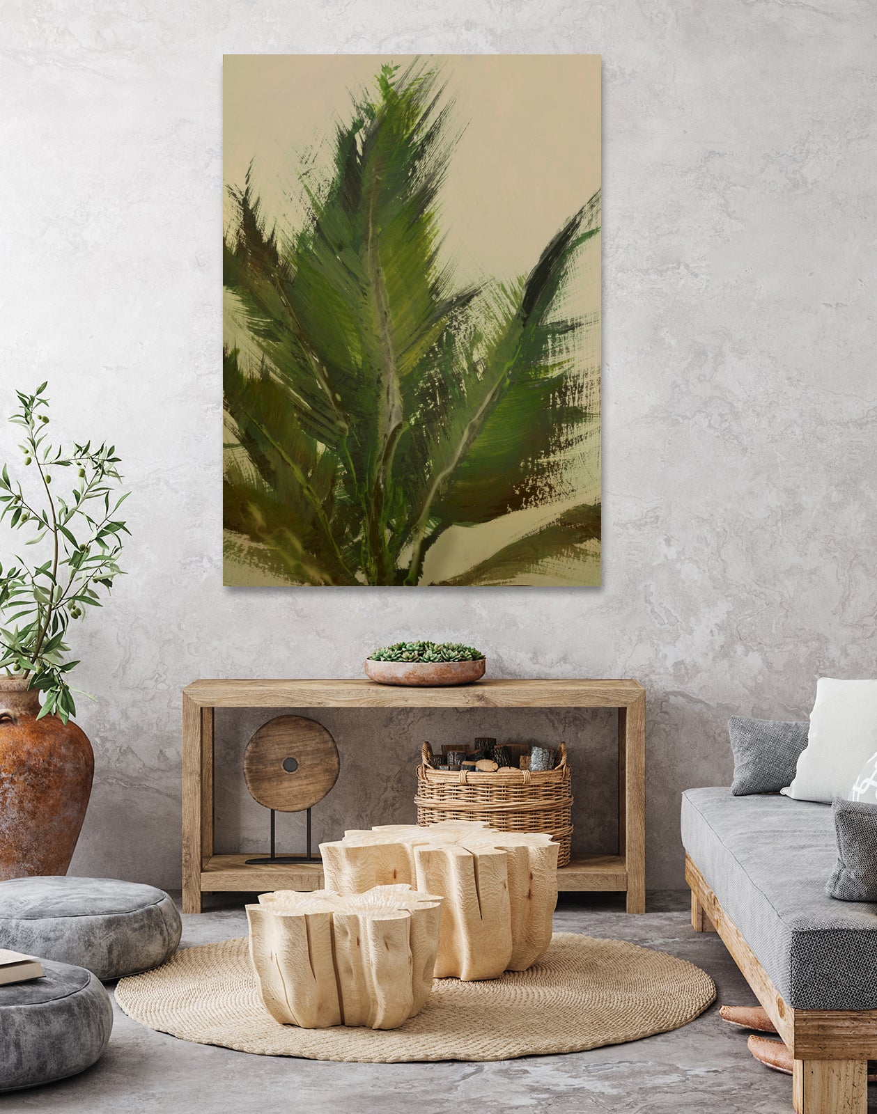 Palm by Dan Hobday on GIANT ART - hiddentropics