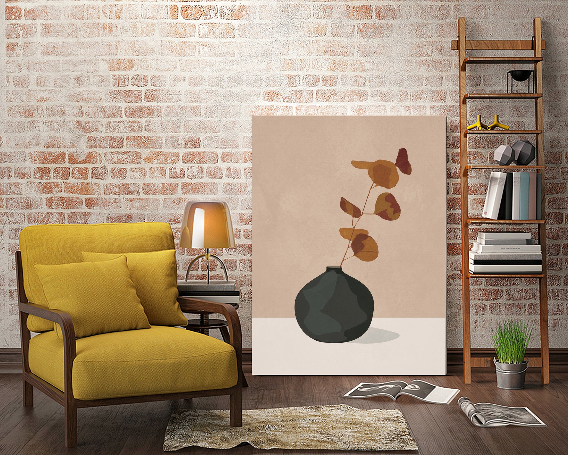 Eucalyptus Decoration I by City Art on GIANT ART - flowers and plants eucalyptus