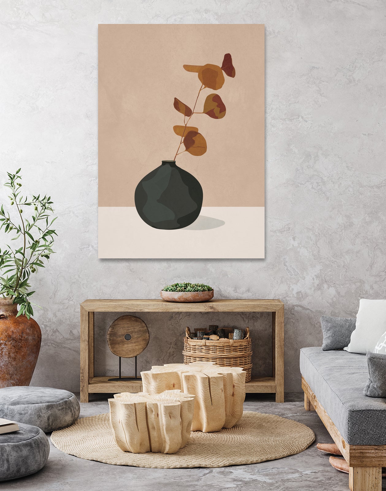 Eucalyptus Decoration I by City Art on GIANT ART - flowers and plants eucalyptus