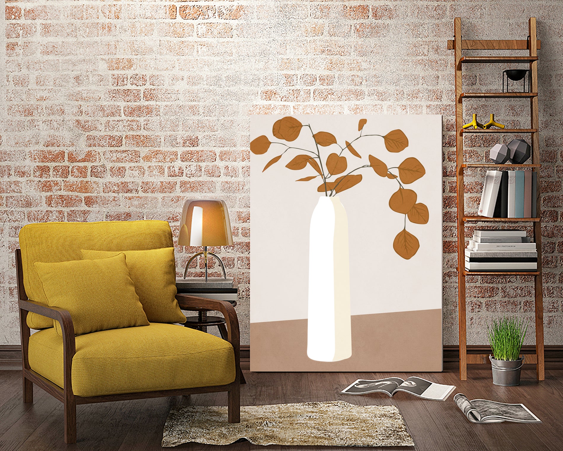 Plant by City Art on GIANT ART - flowers and plants floral