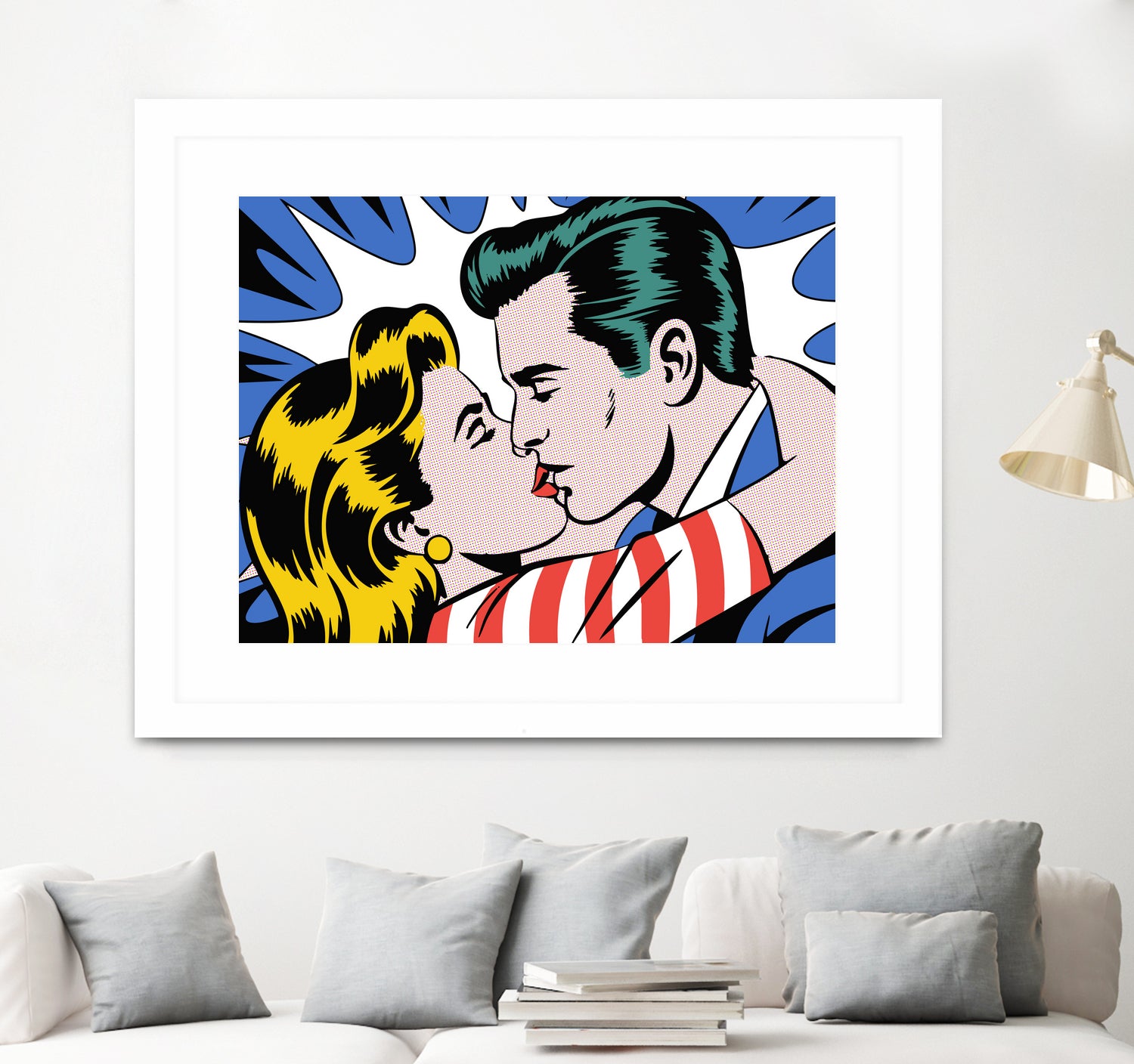 Welcome Home Darling by Andreas Magnusson on GIANT ART - illustration love