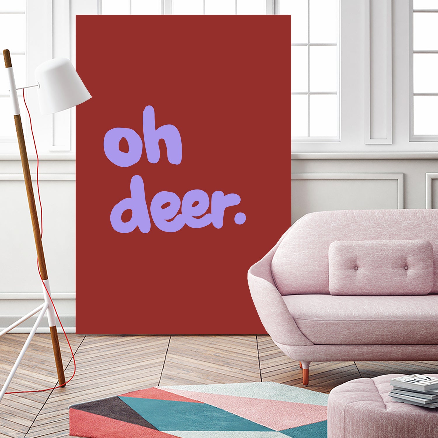 Oh Deer 1 by Studio Memb on GIANT ART - word art love