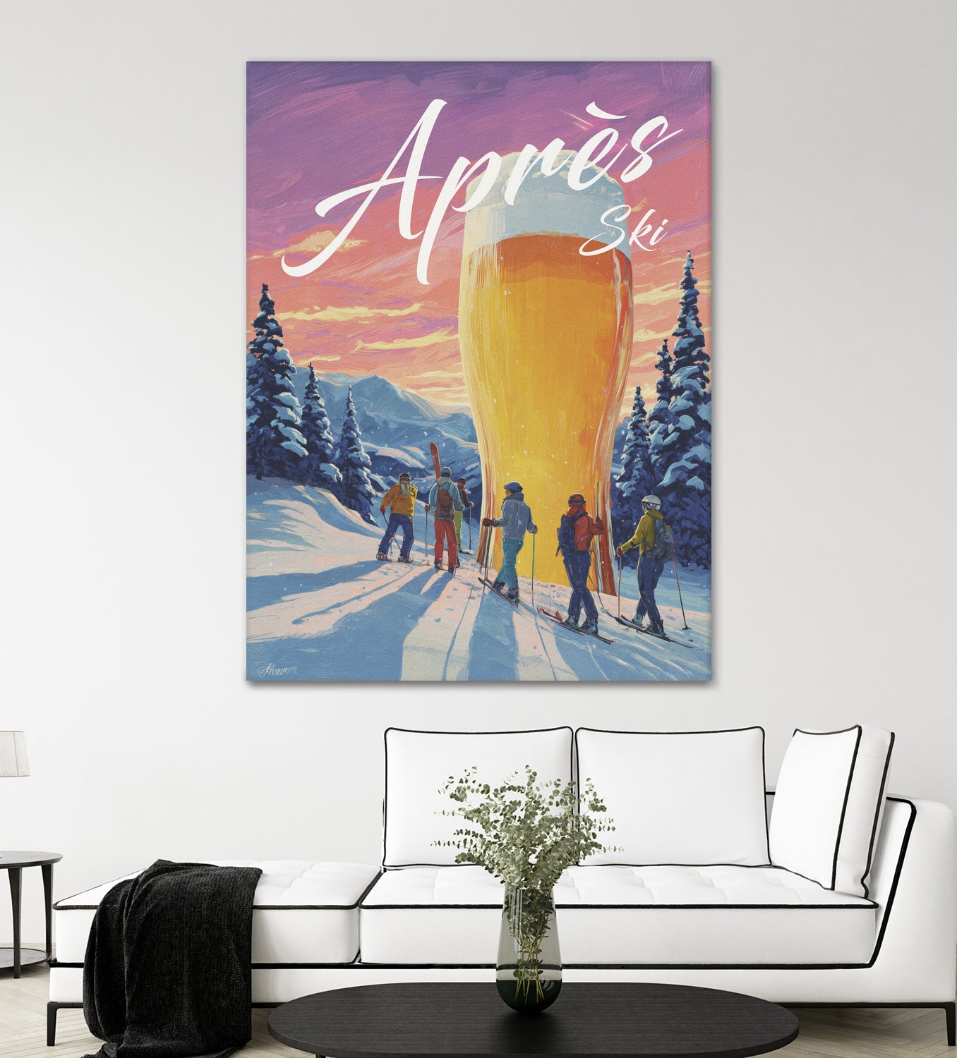 Apres Ski by Andreas Magnusson on GIANT ART - food and drinks ski