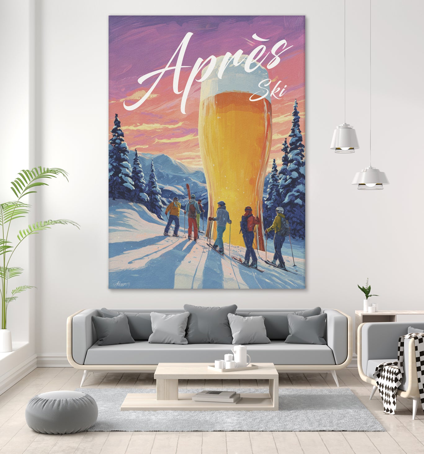 Apres Ski by Andreas Magnusson on GIANT ART - food and drinks ski