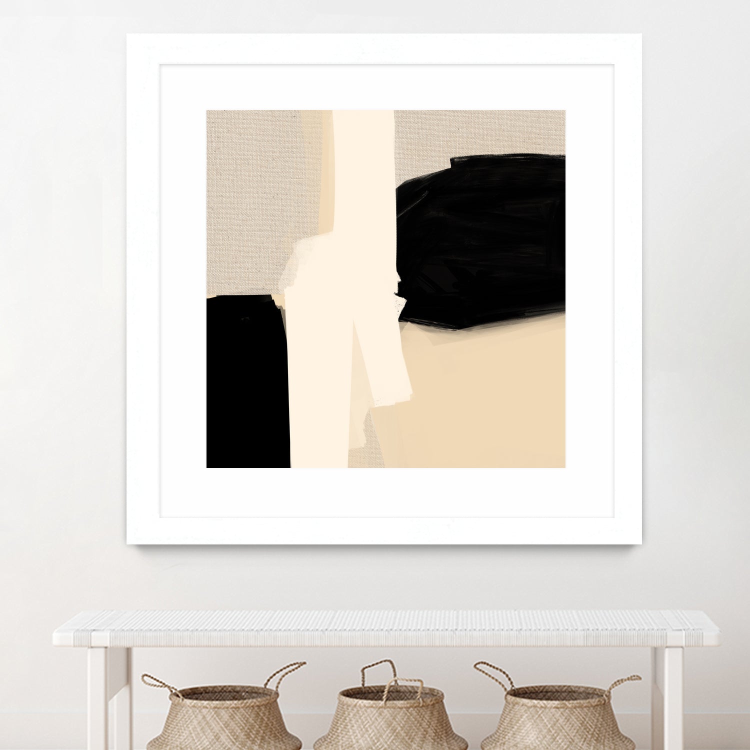 Opposites Attract 5 by Simona Gocan on GIANT ART - illustration neutral tones