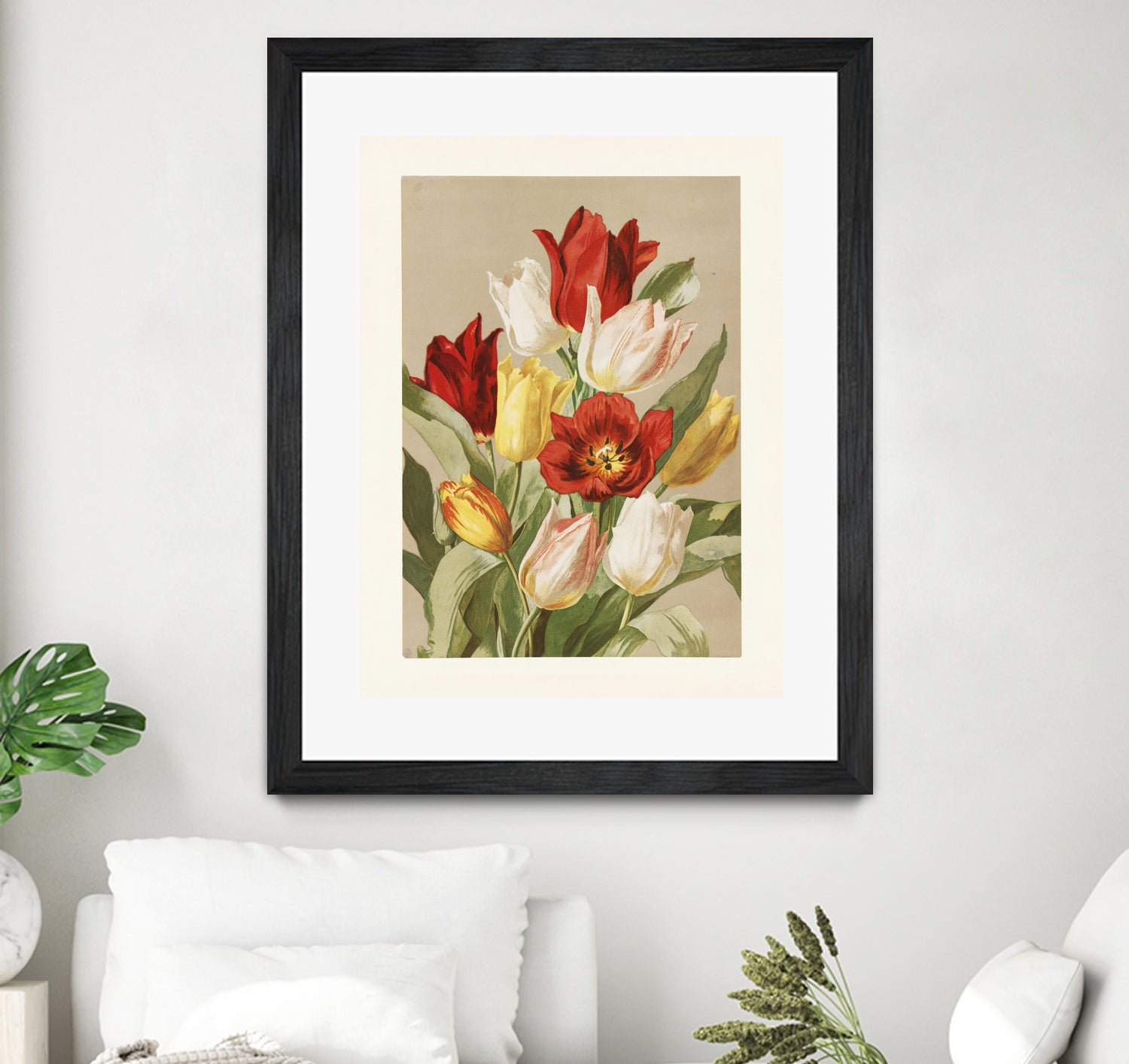 Tulips By Ellen Thayer Fisher by Pictufy on GIANT ART - illustration