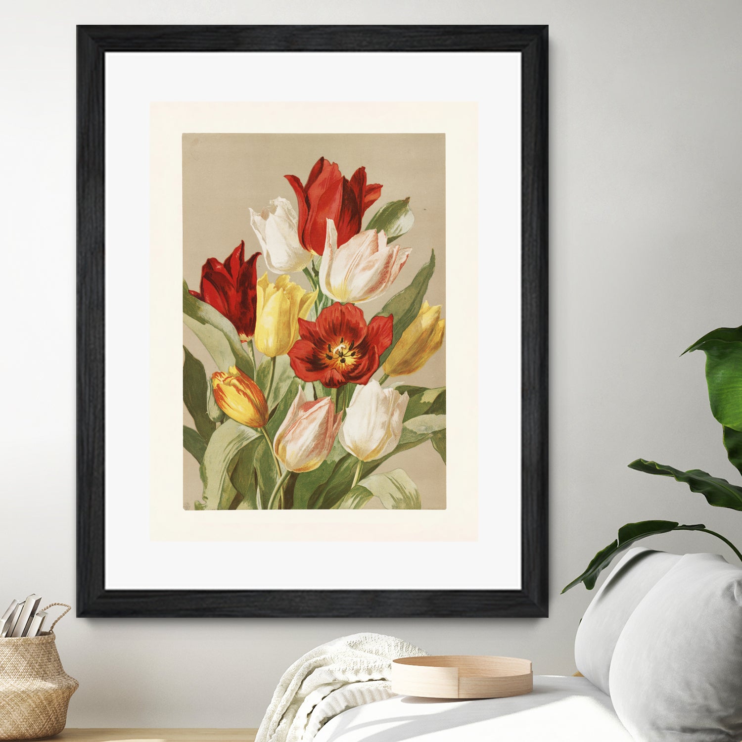 Tulips By Ellen Thayer Fisher by Pictufy on GIANT ART - illustration