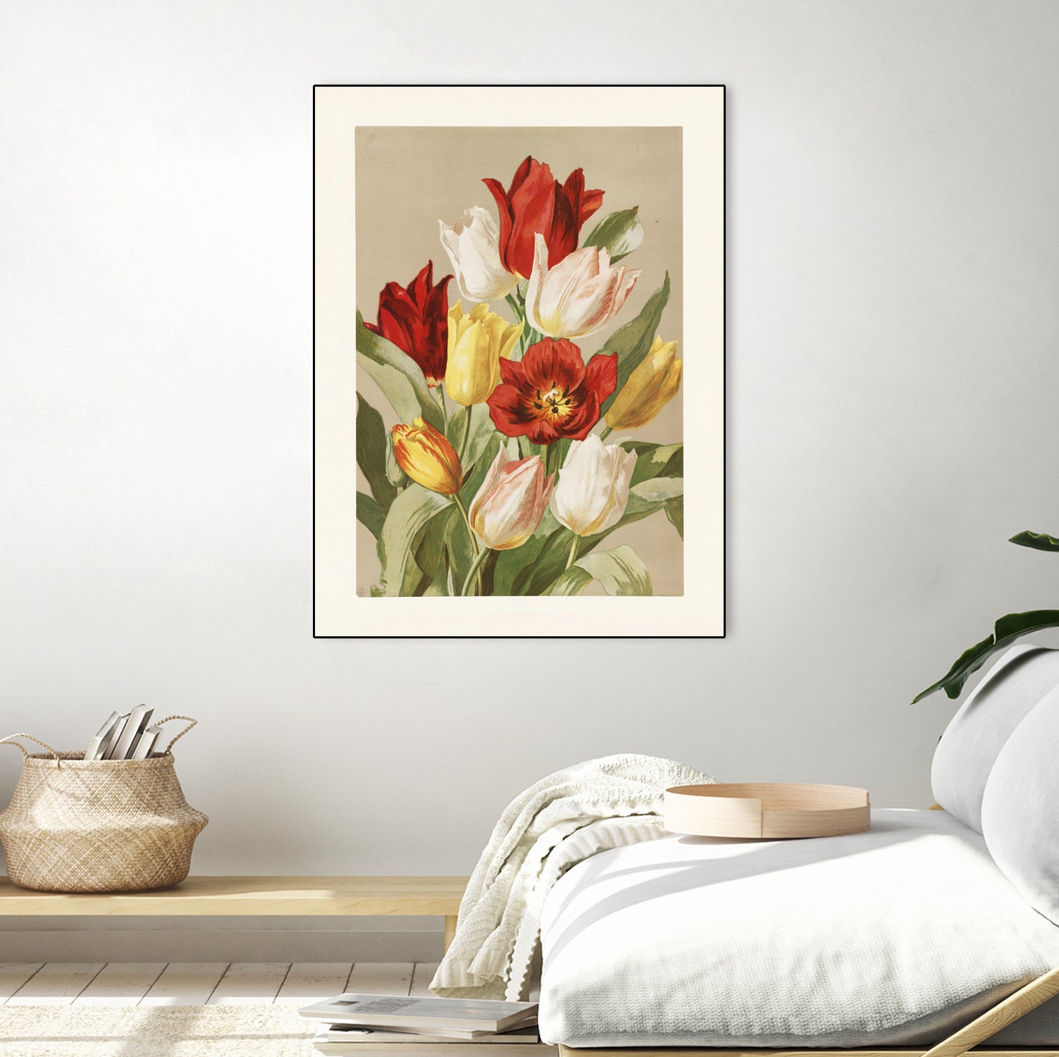 Tulips By Ellen Thayer Fisher by Pictufy on GIANT ART - illustration