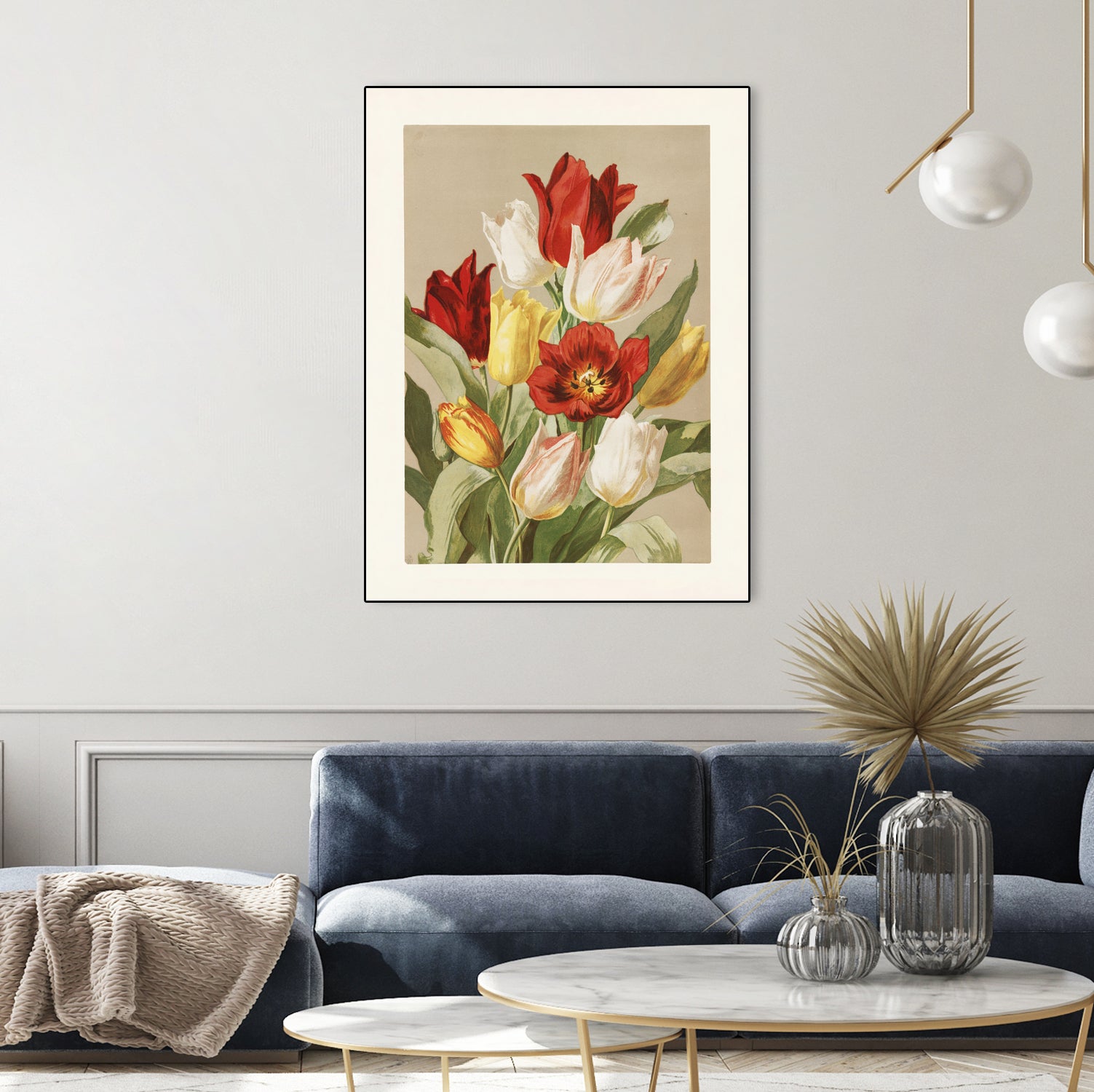 Tulips By Ellen Thayer Fisher by Pictufy on GIANT ART - illustration
