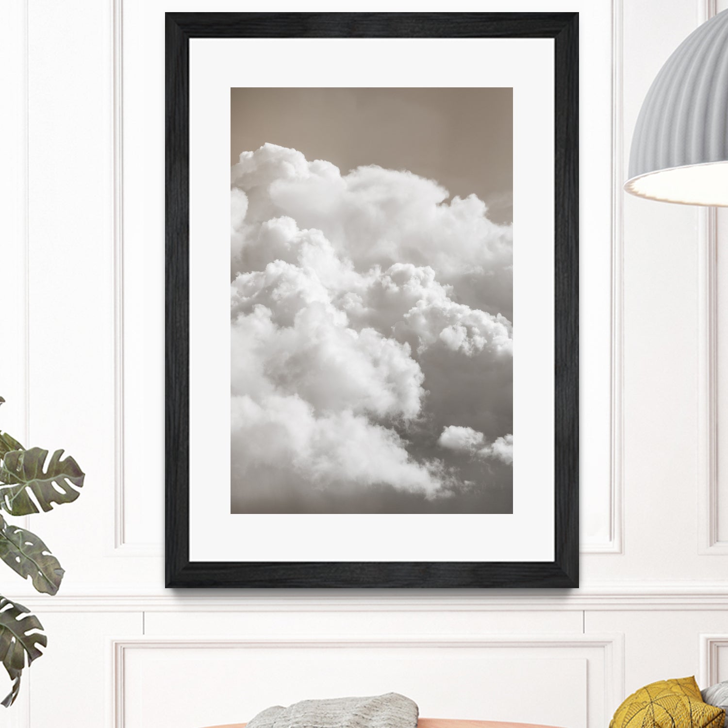 Sandy Clouds by Mareike Bohmer on GIANT ART - cloud