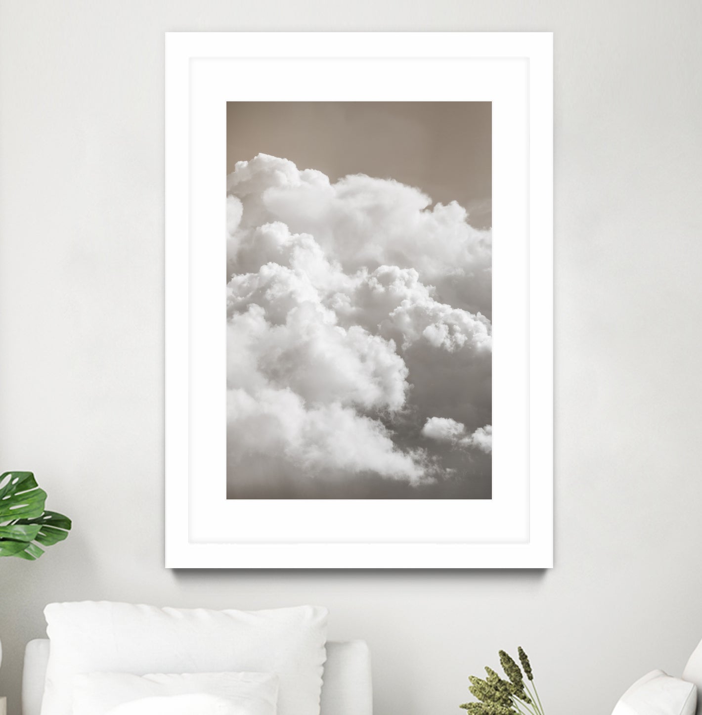 Sandy Clouds by Mareike Bohmer on GIANT ART - cloud