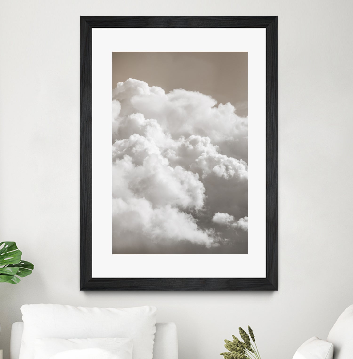 Sandy Clouds by Mareike Bohmer on GIANT ART - cloud