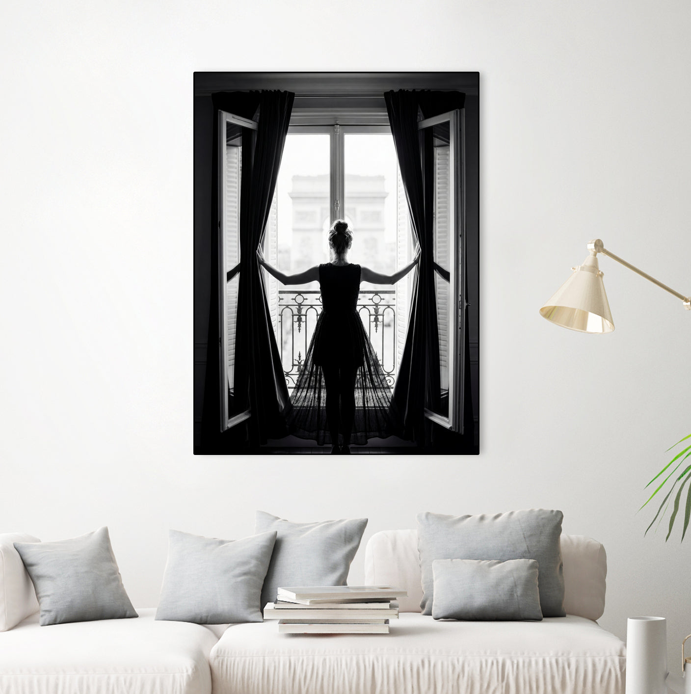 Letting In Daylight by Andreas Magnusson on GIANT ART - illustration black and white