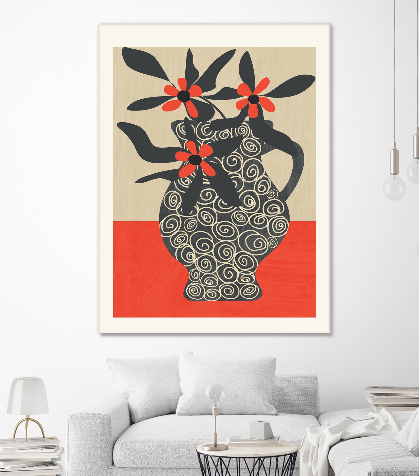 Modern Bloom by Flow Line on GIANT ART - illustration abstract