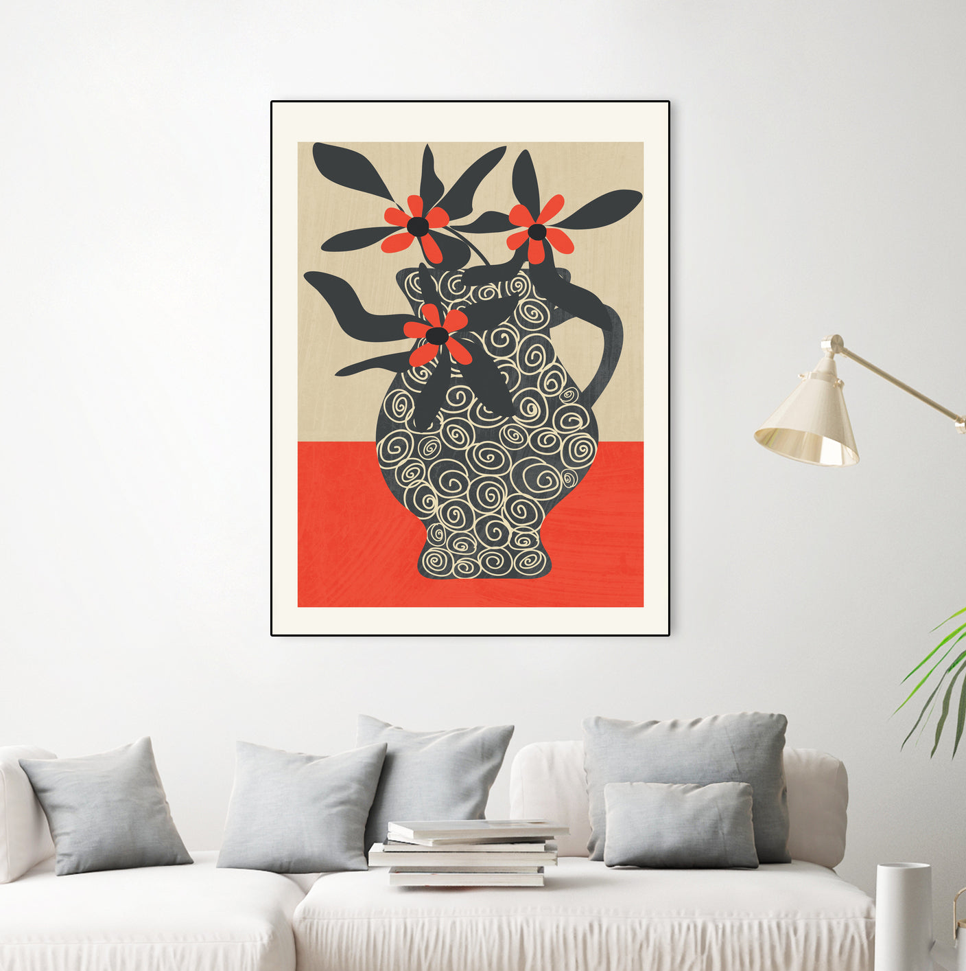 Modern Bloom by Flow Line on GIANT ART - illustration abstract