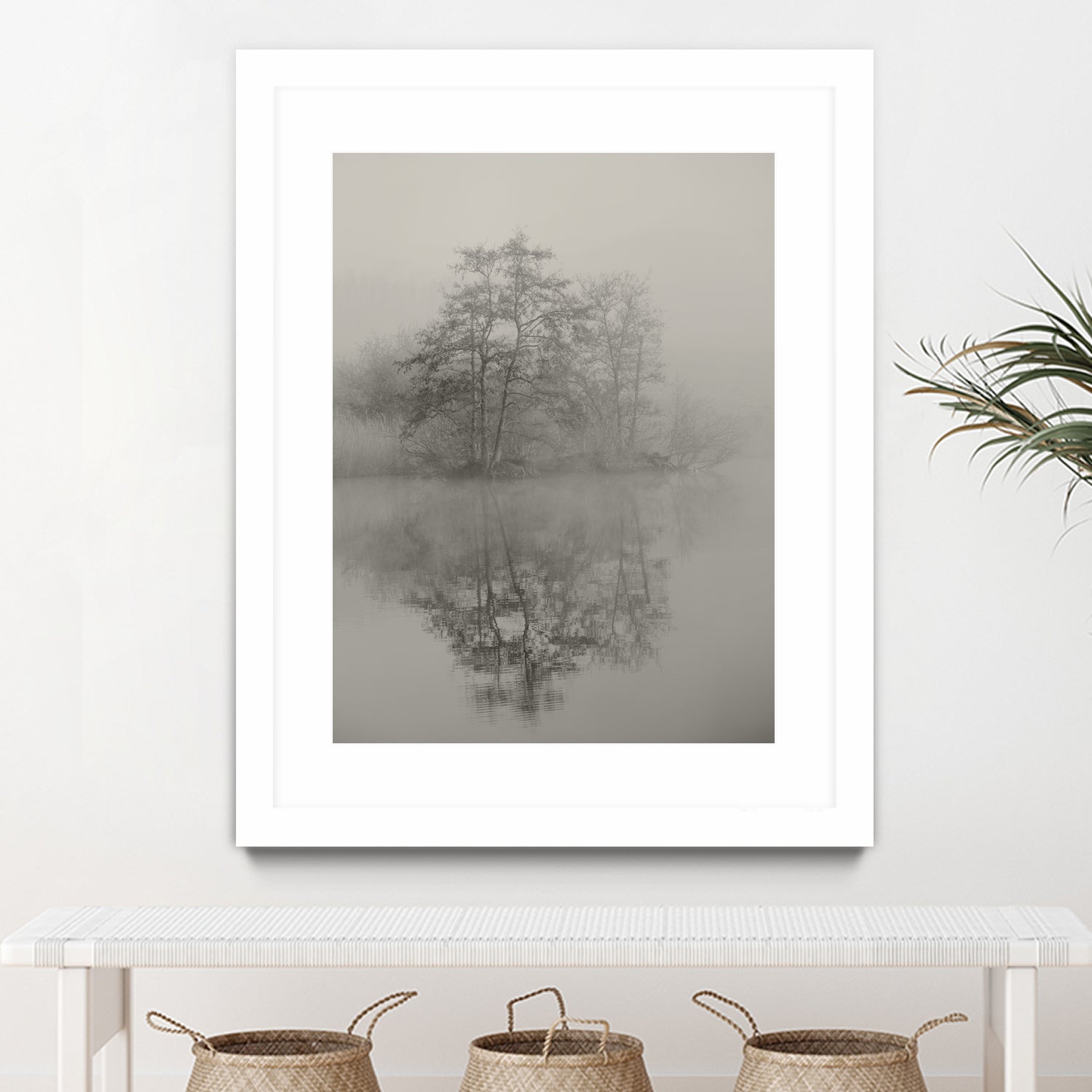 Swan lake by By PEJ on GIANT ART - botanical