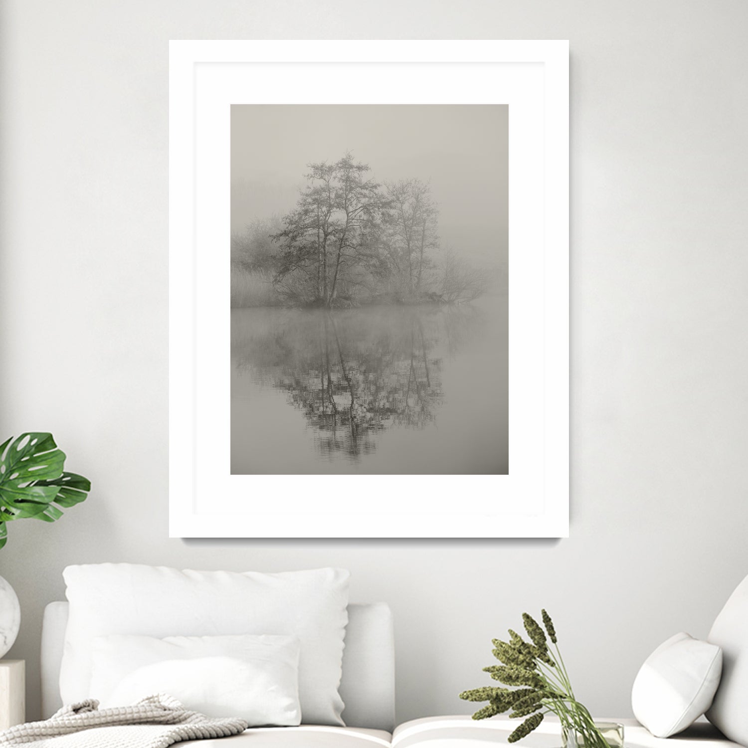 Swan lake by By PEJ on GIANT ART - botanical