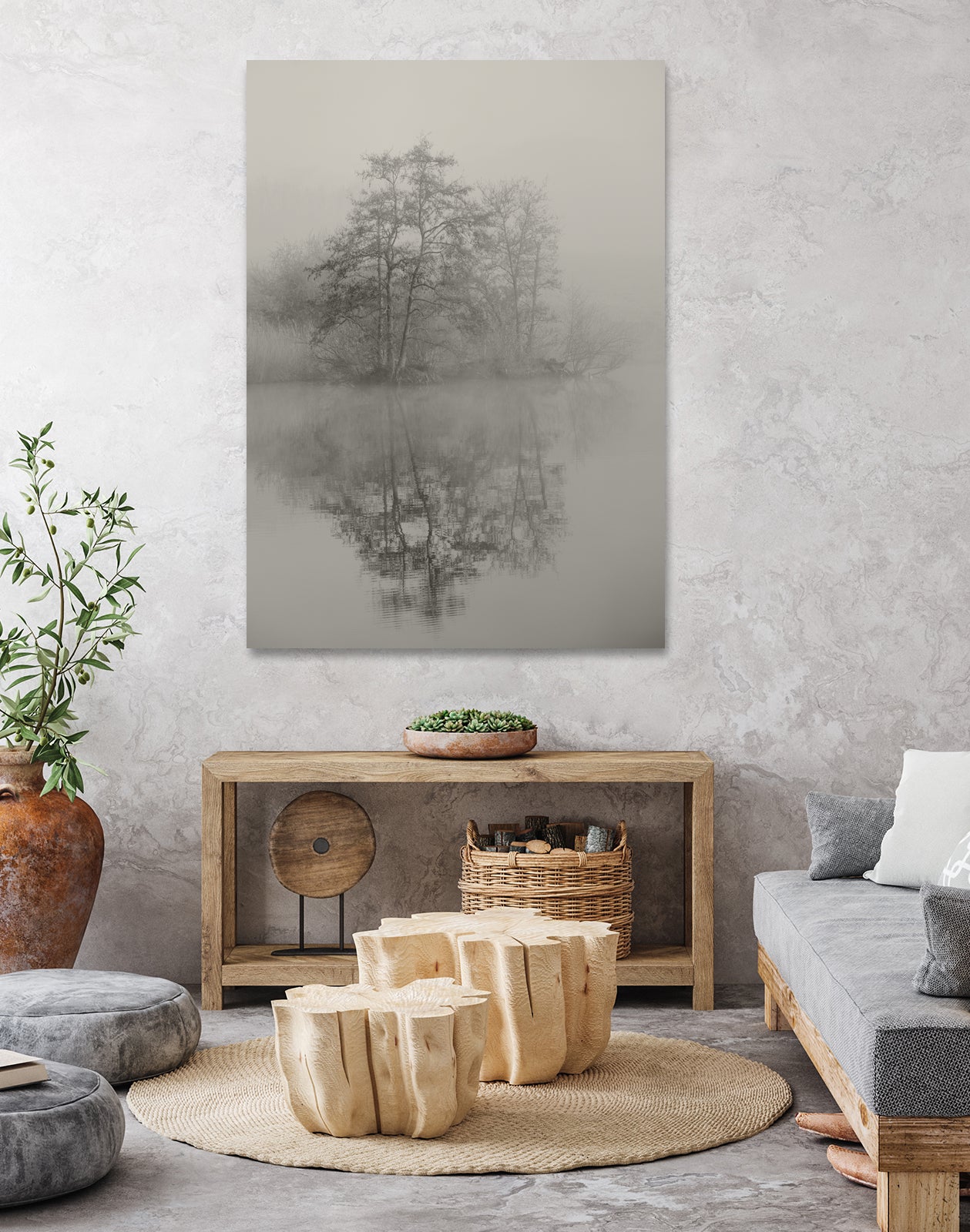 Swan lake by By PEJ on GIANT ART - botanical