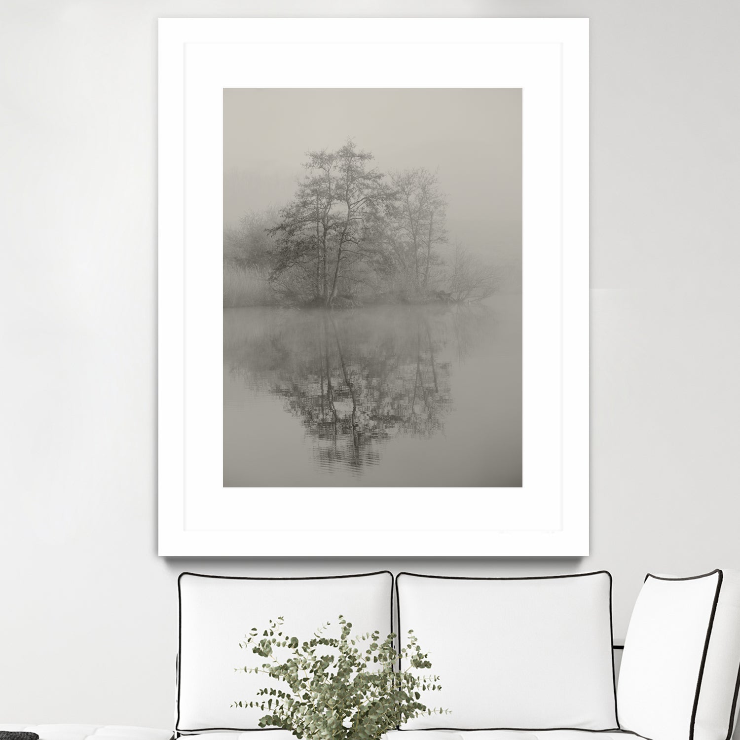 Swan lake by By PEJ on GIANT ART - botanical