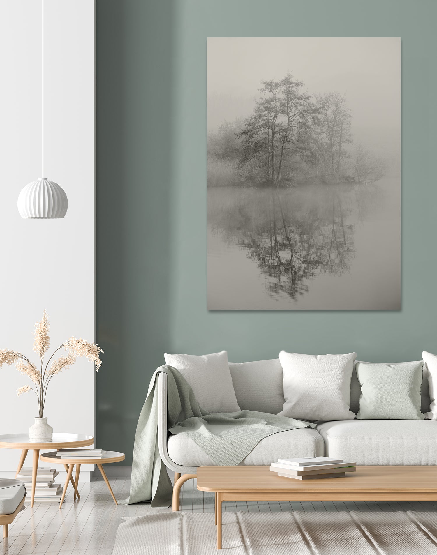 Swan lake by By PEJ on GIANT ART - botanical