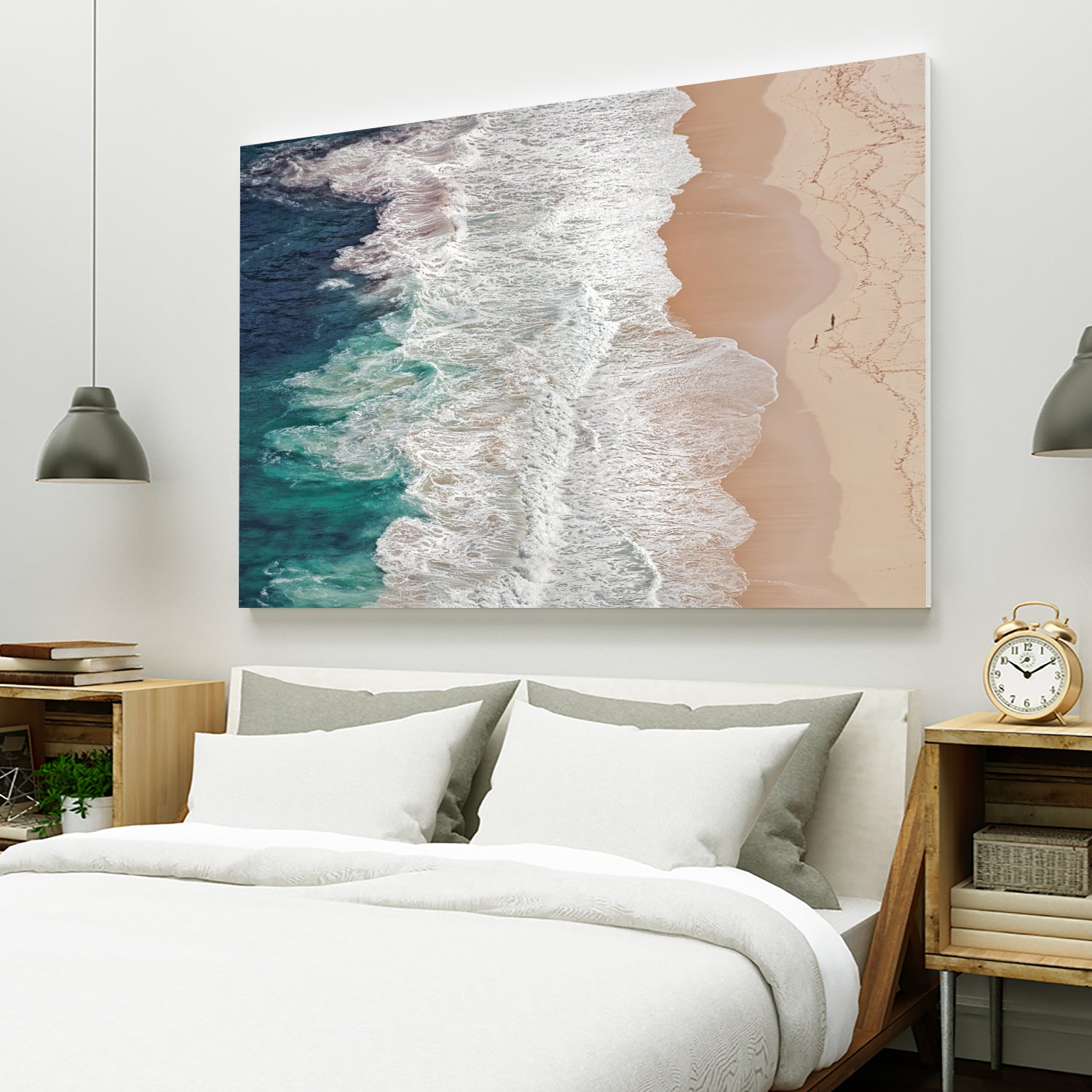 Where the Ocean Ends... by Andreas on GIANT ART - green landscape ocean