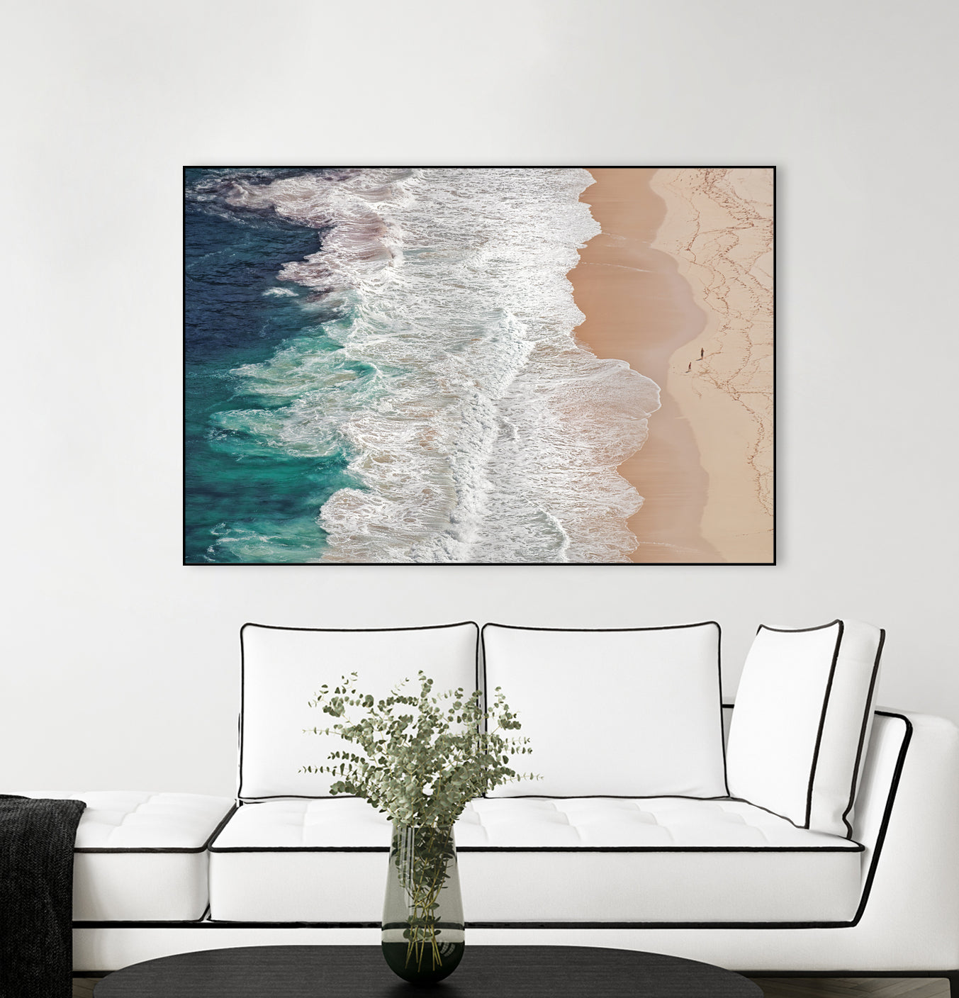 Where the Ocean Ends... by Andreas on GIANT ART - green landscape ocean