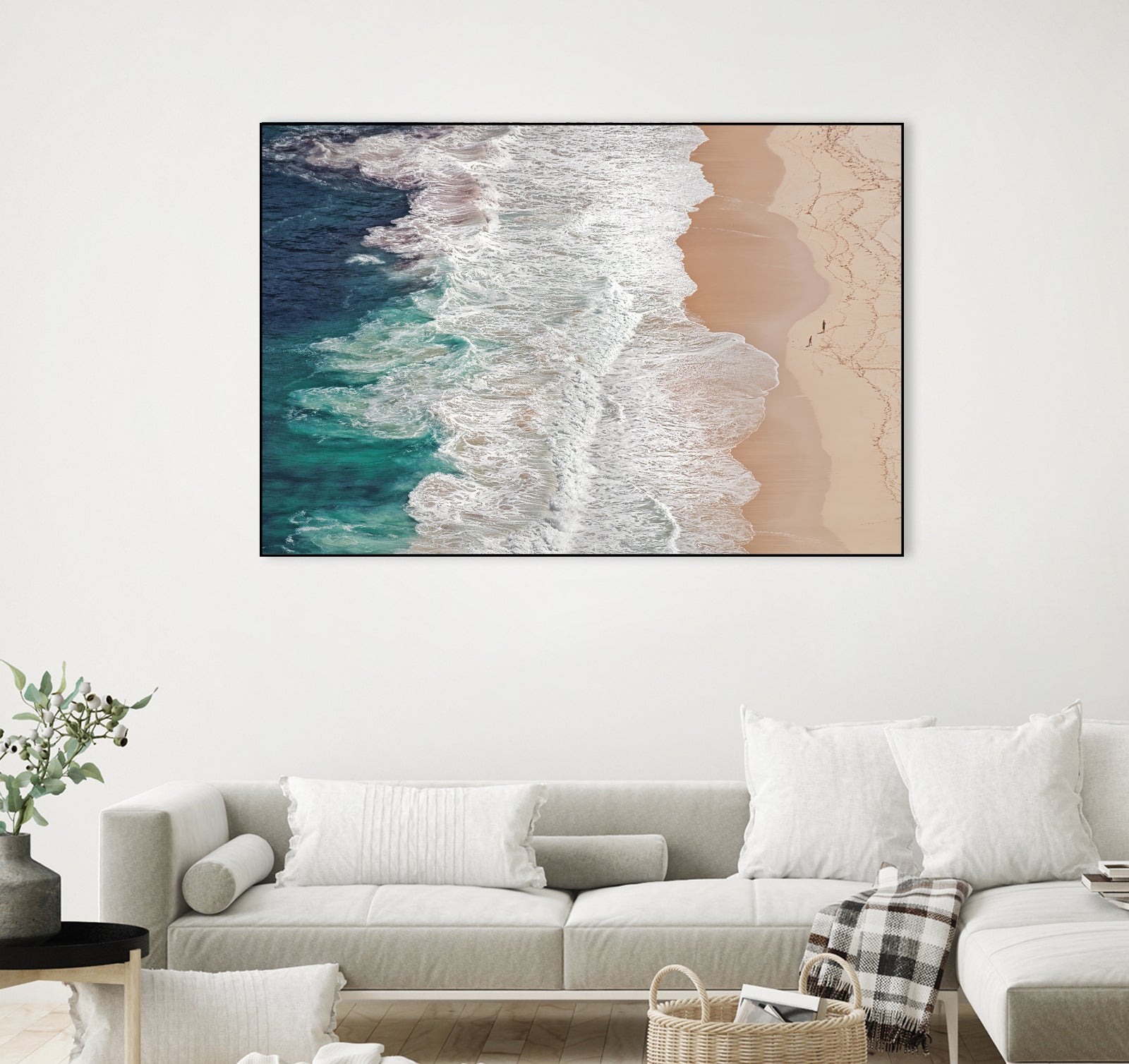 Where the Ocean Ends... by Andreas on GIANT ART - green landscape ocean