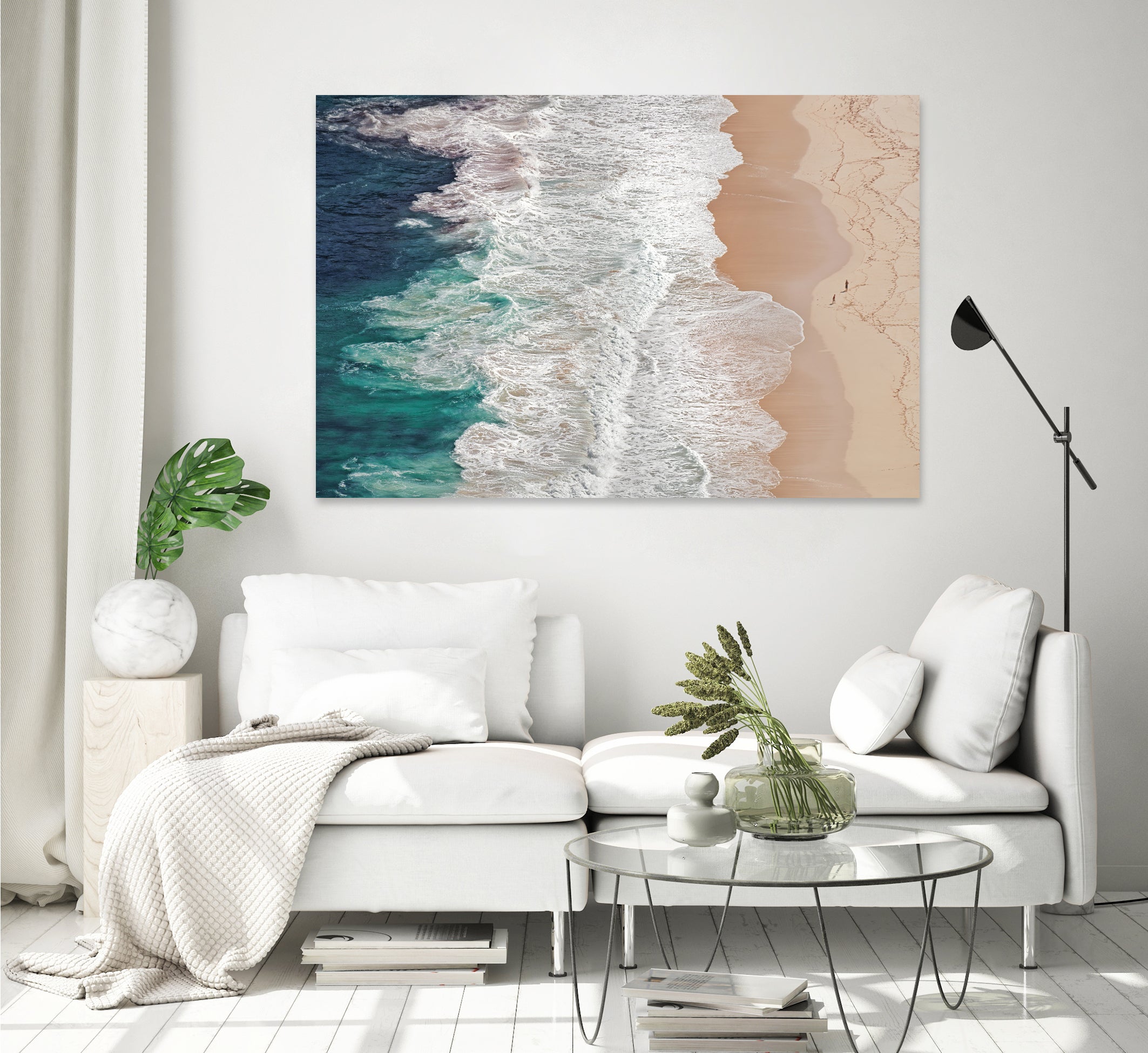 Where the Ocean Ends... by Andreas on GIANT ART - green landscape ocean