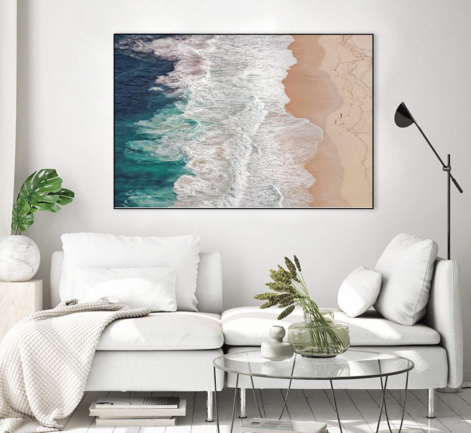 Where the Ocean Ends... by Andreas on GIANT ART - green landscape ocean