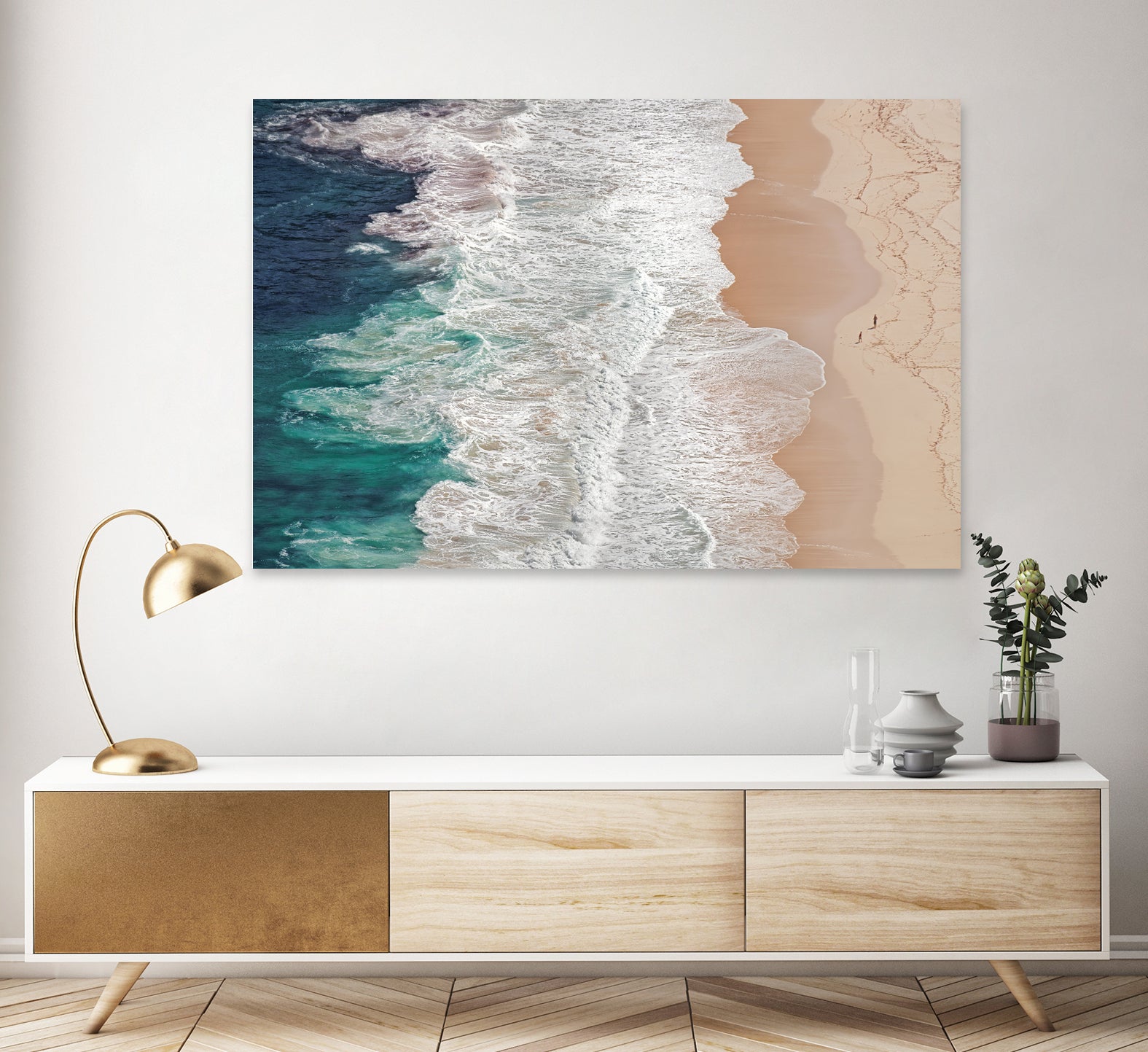 Where the Ocean Ends... by Andreas on GIANT ART - green landscape ocean