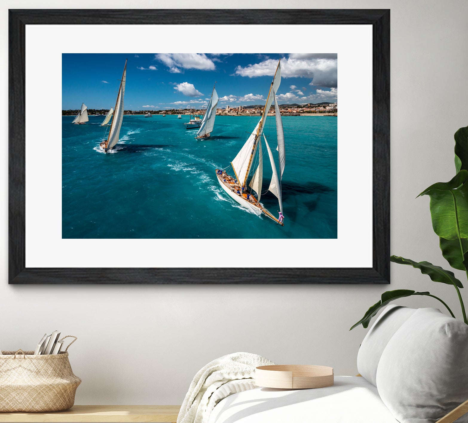 Race start by Marc Pelissier on GIANT ART - sailboats photography sailboats