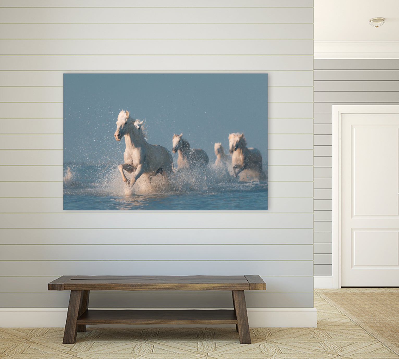Angels of Camargue by Rostovskiy on GIANT ART - animals horse